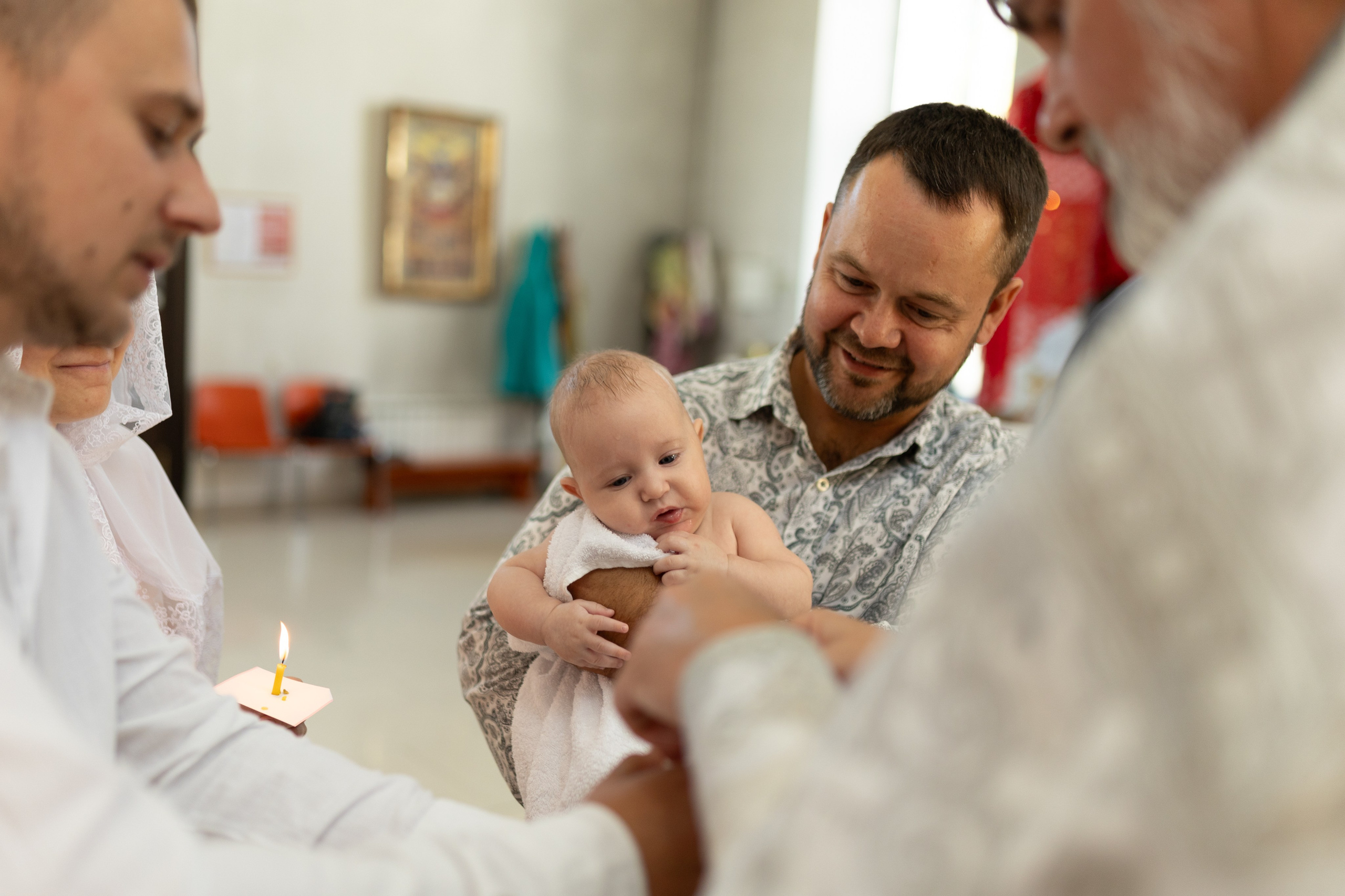Крещение Артёма (все фото с таинсвта крещения). Фотограф новорожденных. Детский и семейный фотограф Марьяна Юдина