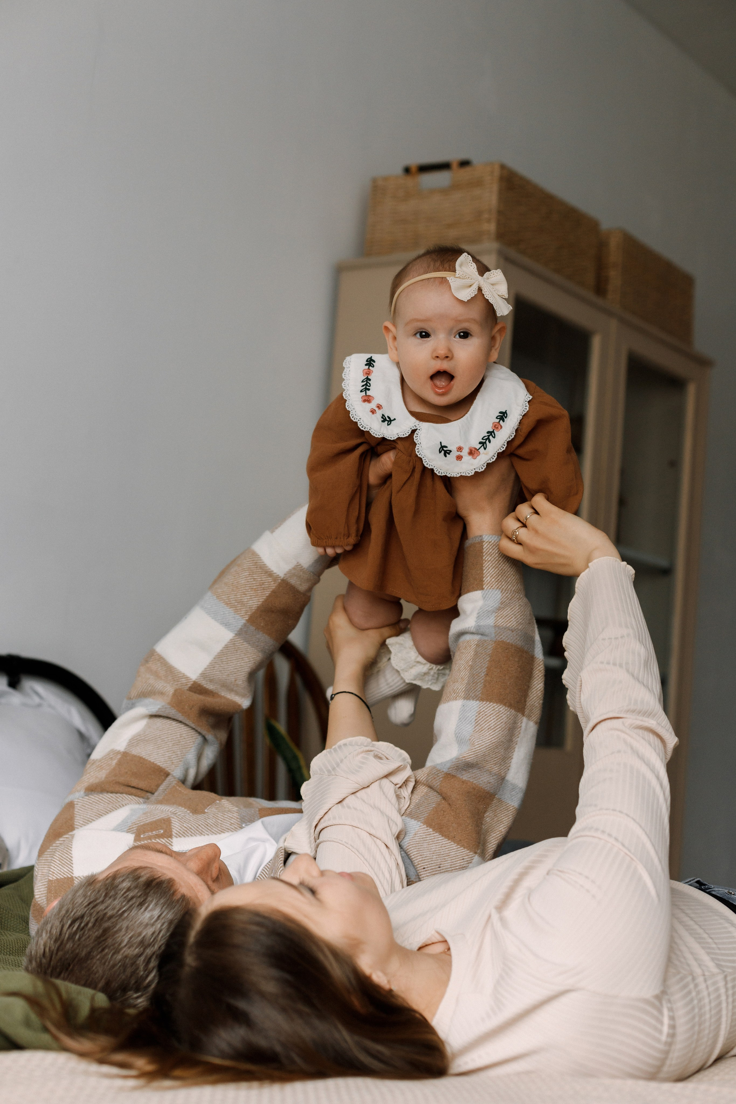 Оля, Алексей и Кариночка фотостудия Фабрика. Фотограф Александра Сыщенко