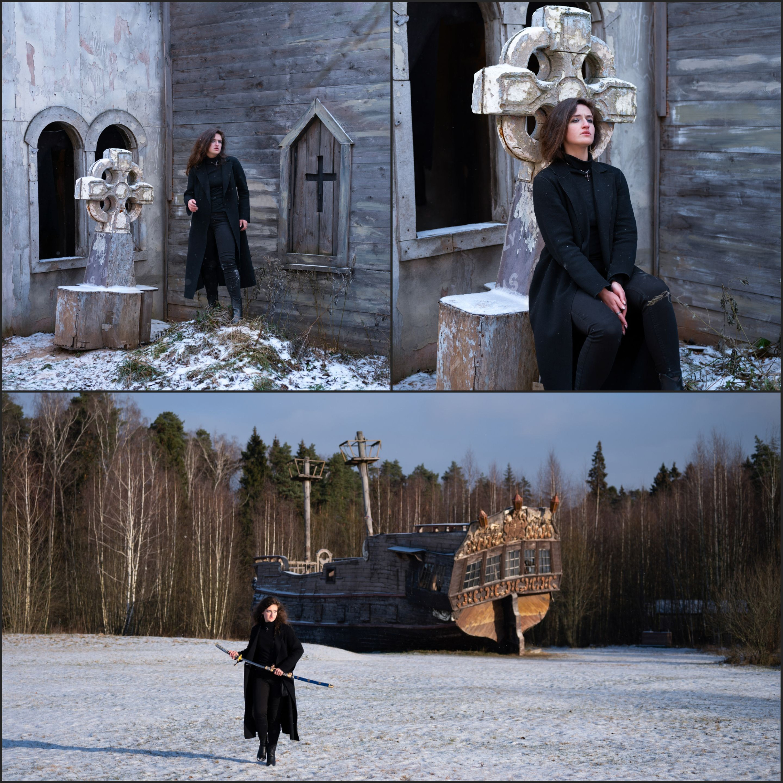 Мы придумывали разные истории.