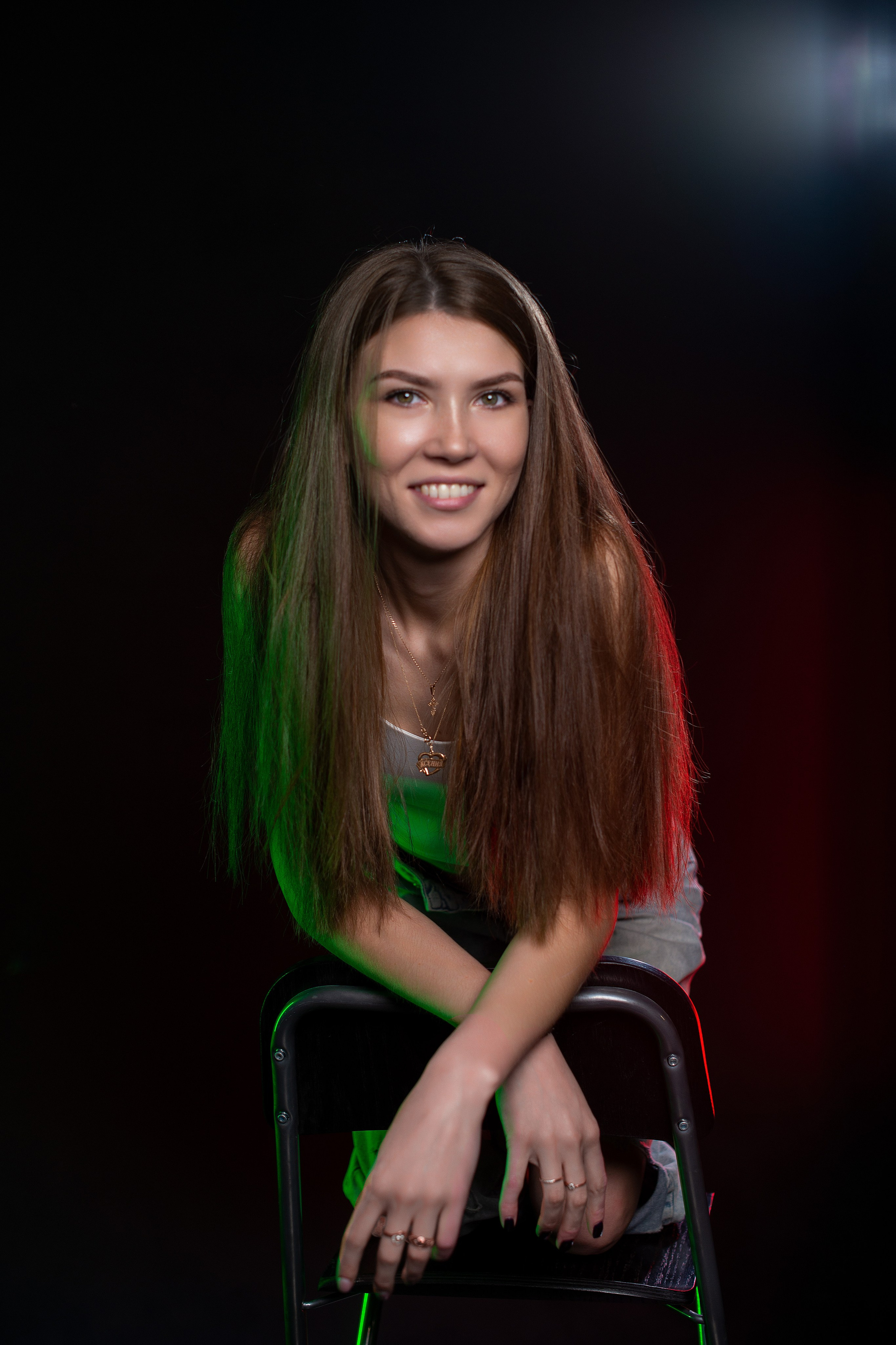 Ксения в фотостудии Black & White. Творческий фотограф Вологда