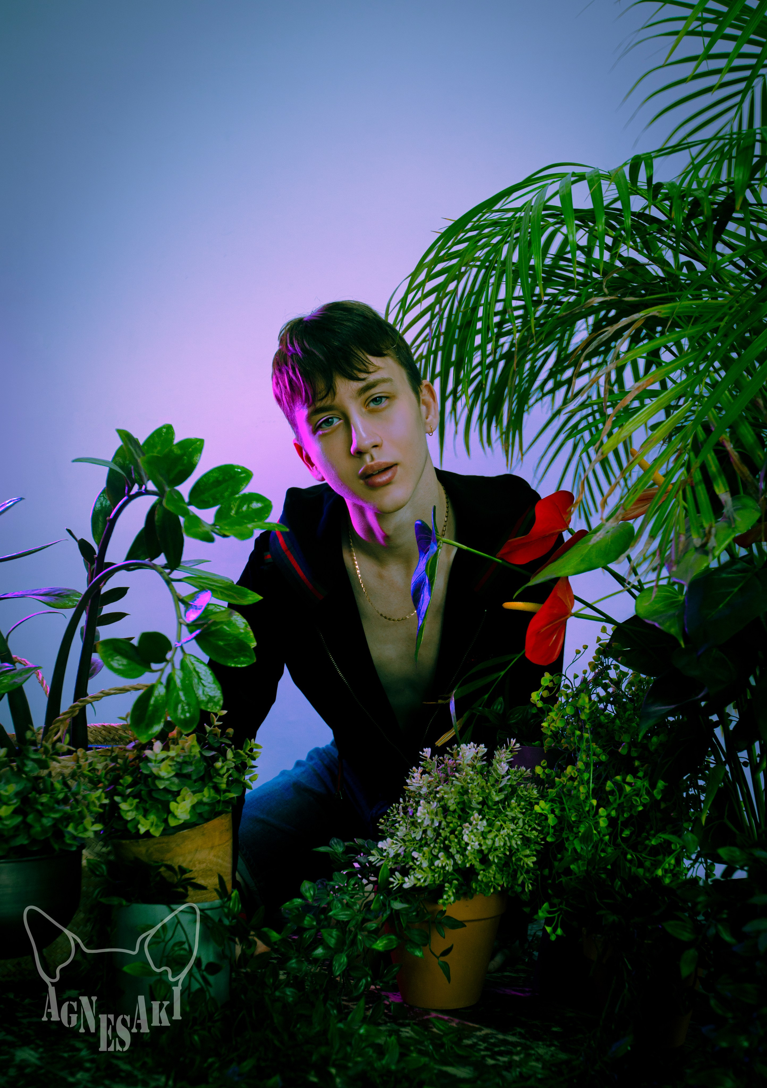 Neon. Agnes Aki  Твой НЮ фотограф в Москве