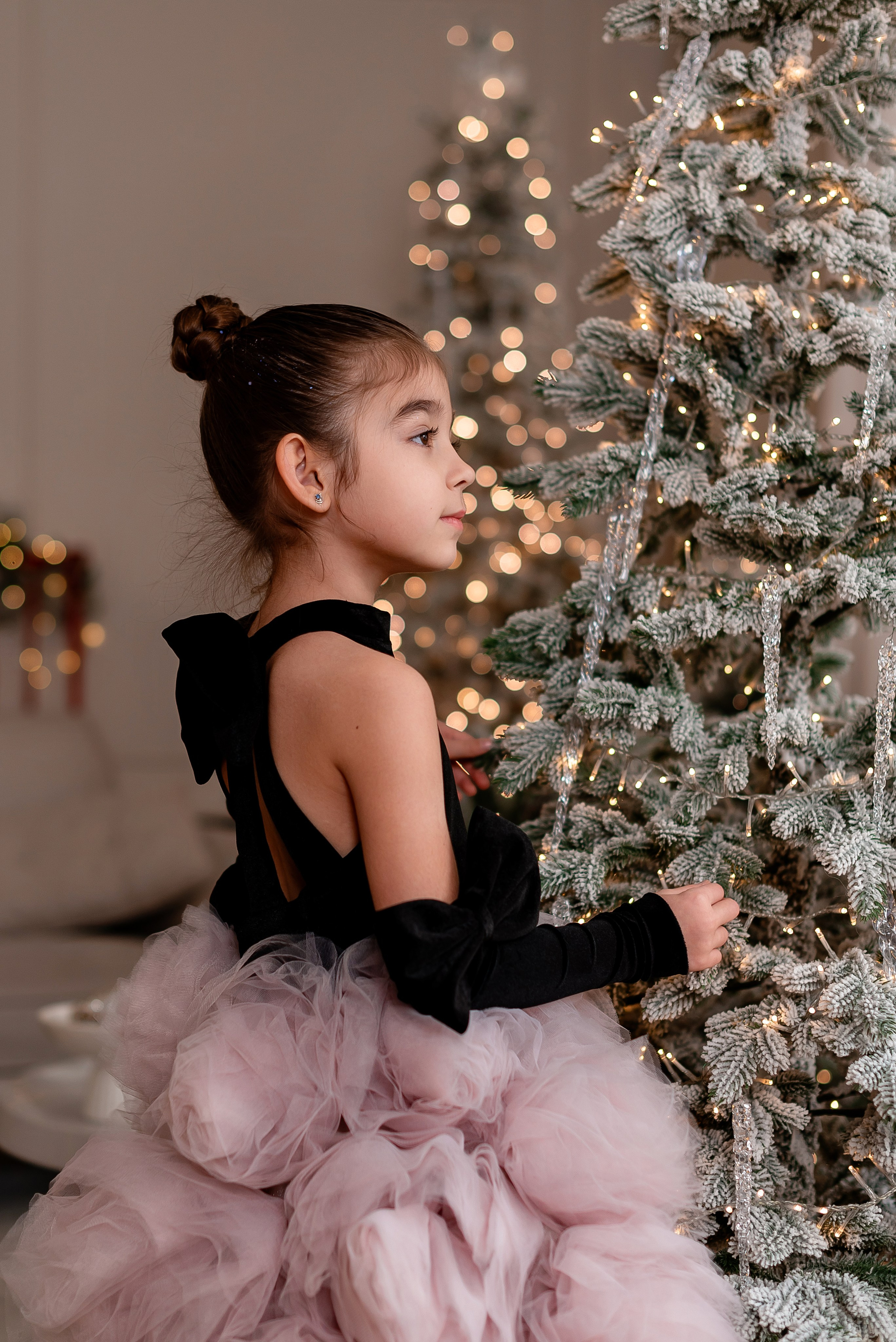 Юля и Варя Новогодняя. Фотограф Татьяна Иванчикова