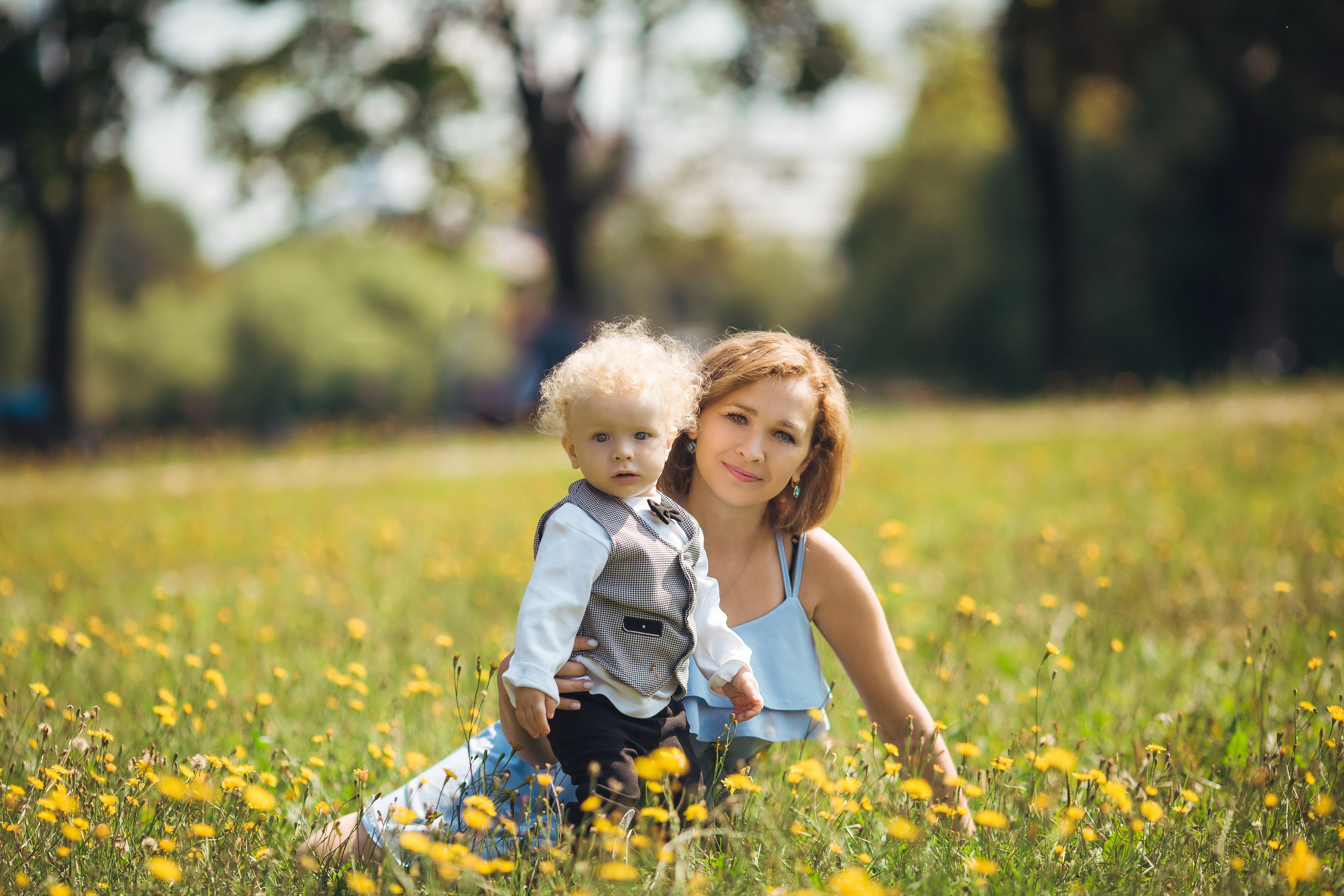 Годик Сереженьке. Фотограф на Крещение, семейный фотограф в Москве