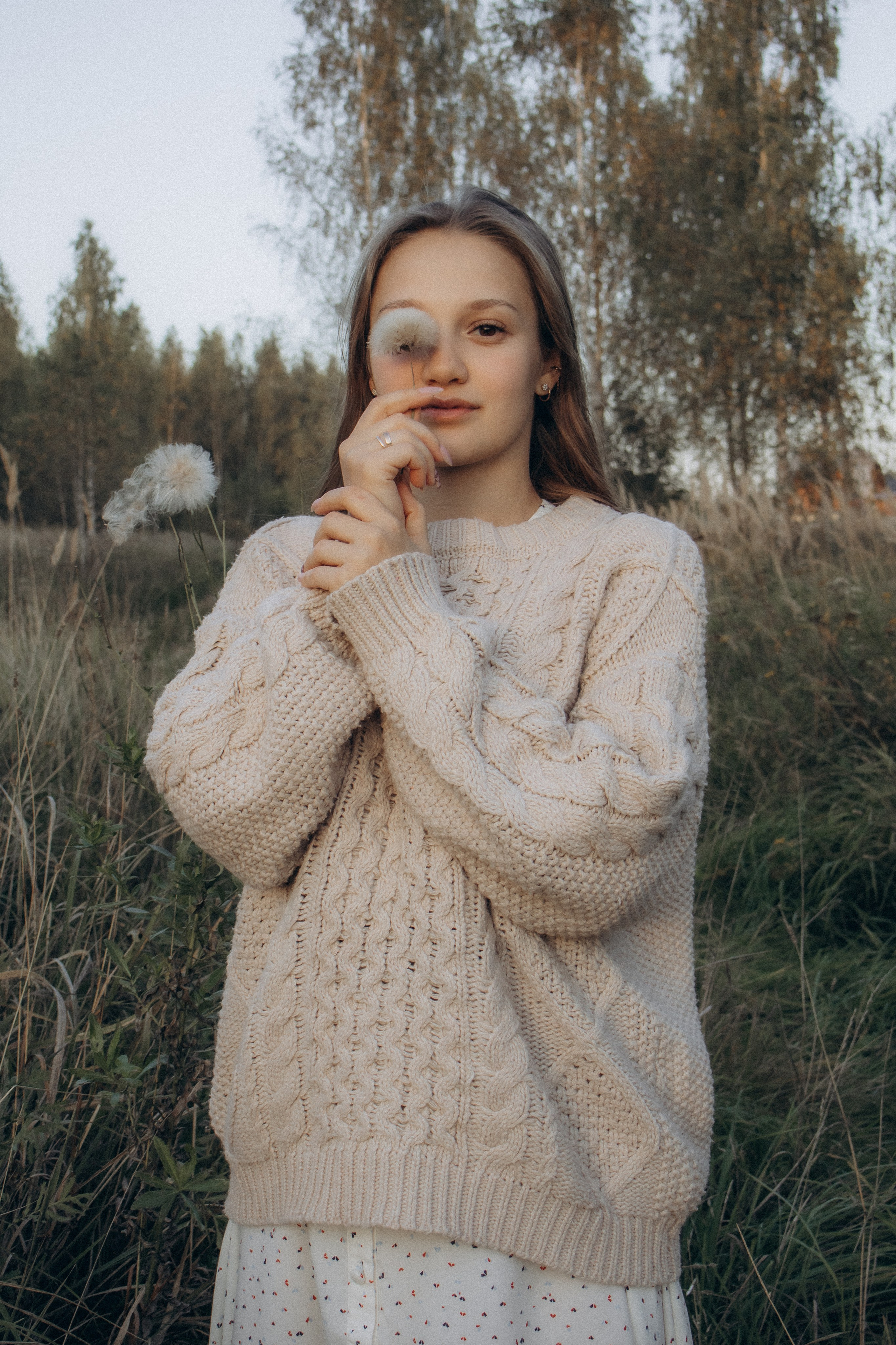 Юля. Осенняя фотосессия в поле. Юлия Левада Семейный и женский фотограф