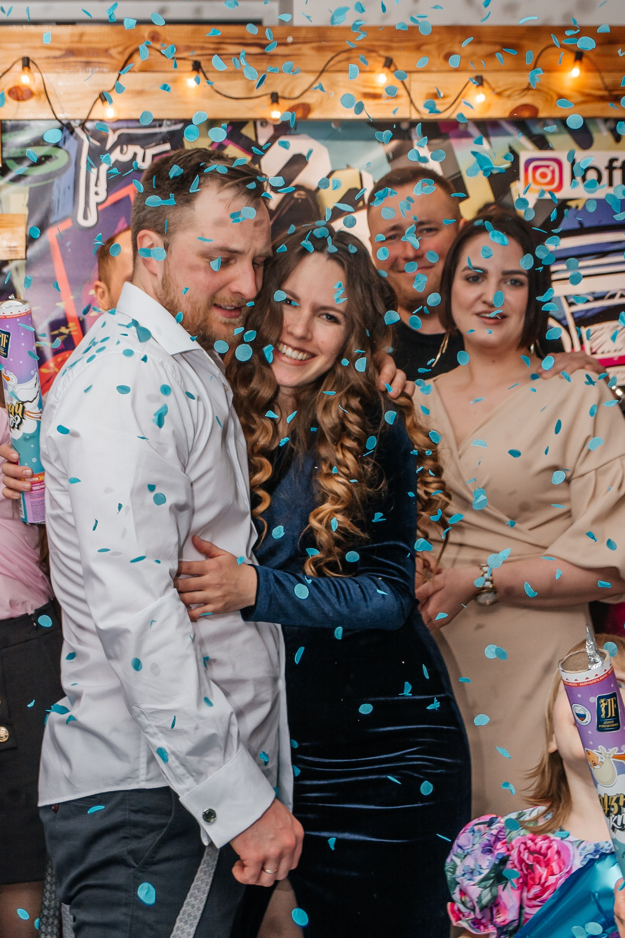 Репортажная съемка гендер пати. Семейный и детский фотограф Кущ Наташа