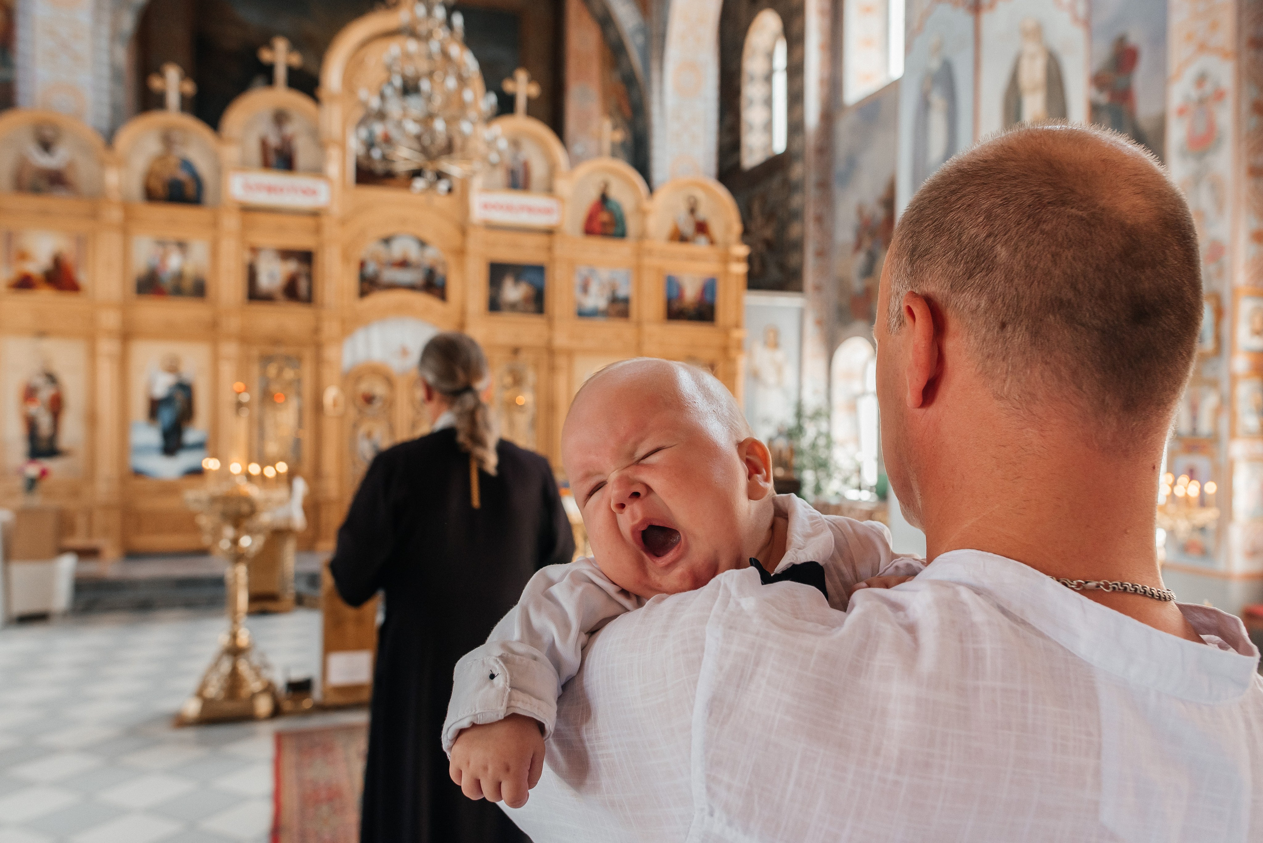 Крещение Артемия. Детский и семейный фотограф выпускной альбом Приморско-Ахтарск
