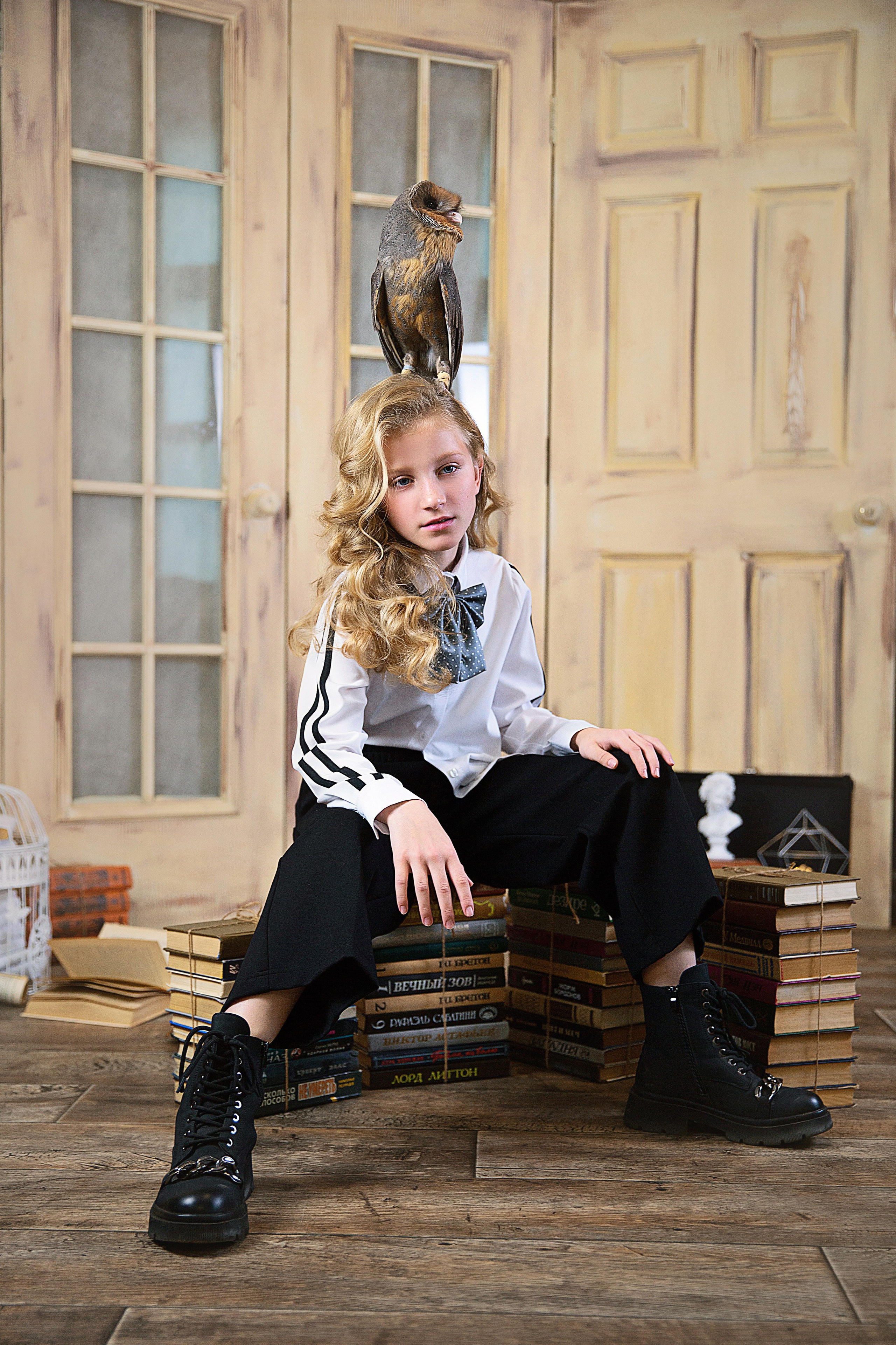 Индивидуальные фотосессии школьников. Детский школьный фотограф в Кемерово Зиновьева Екатерина