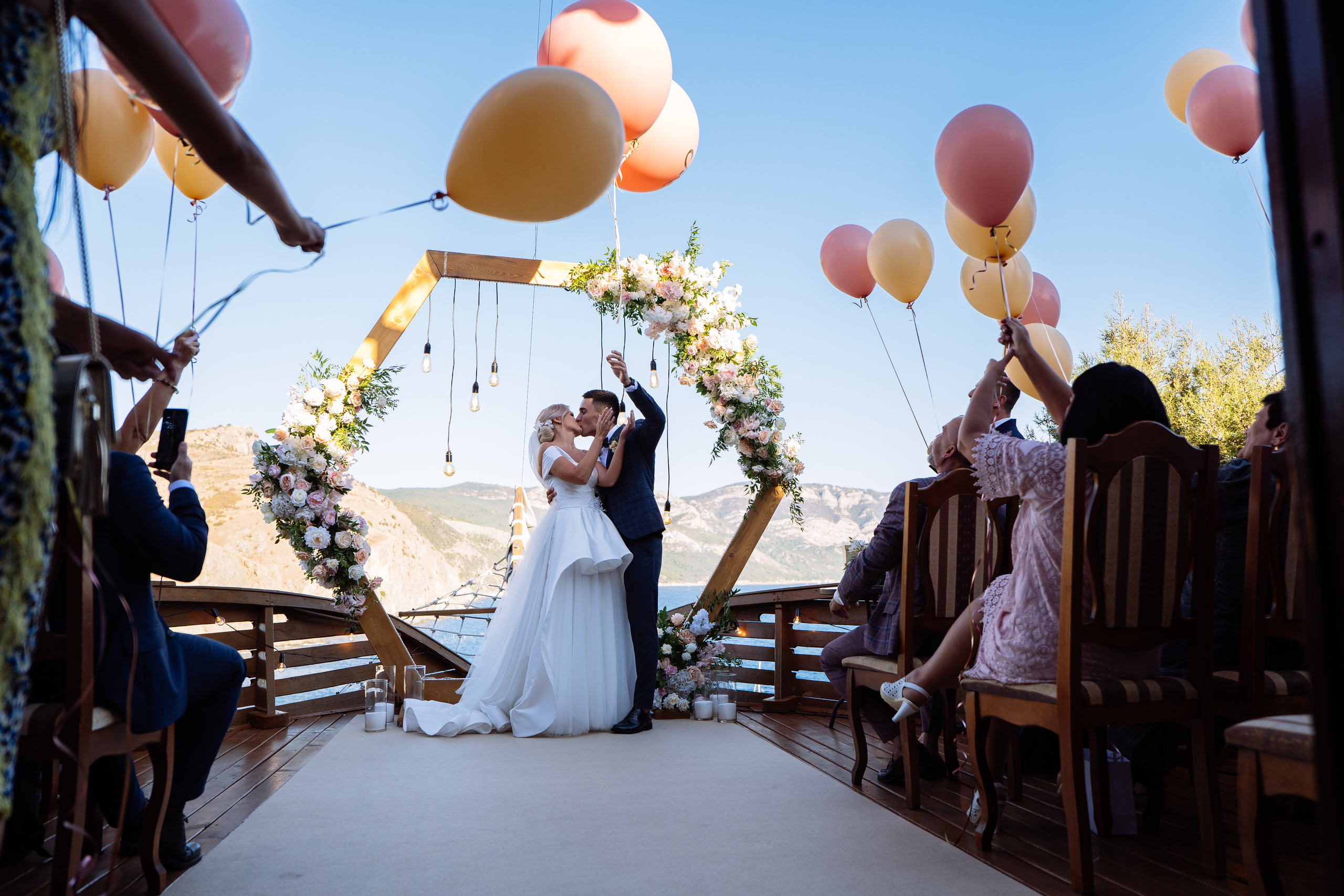 Свадьба Паши и Насти в ресторане Эдем, Балаклава