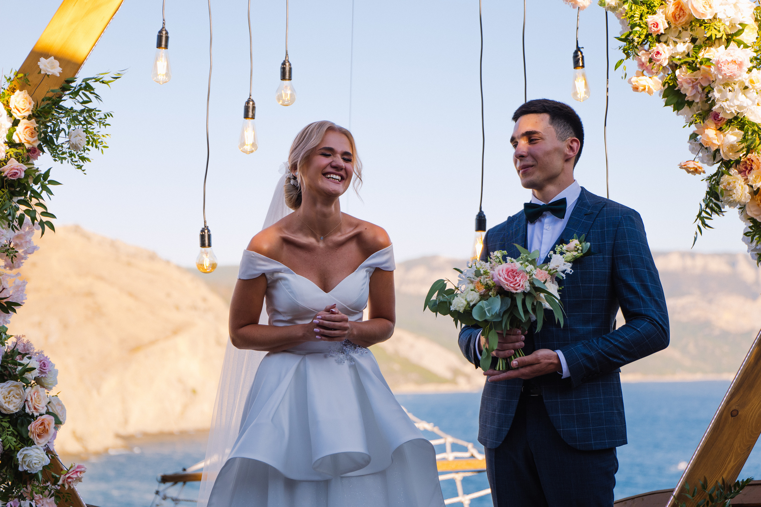 Свадьба Паши и Насти в ресторане Эдем, Балаклава