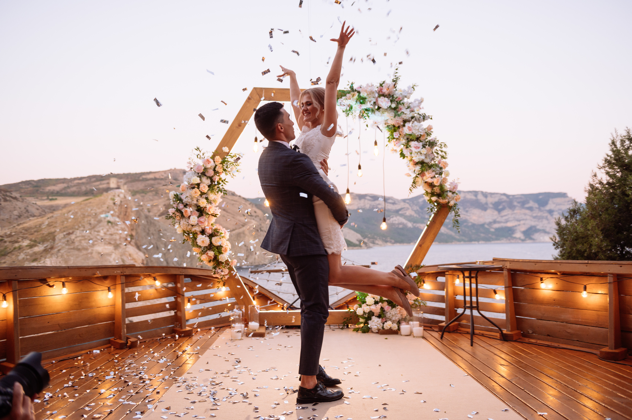 Свадьба Паши и Насти в ресторане Эдем, Балаклава