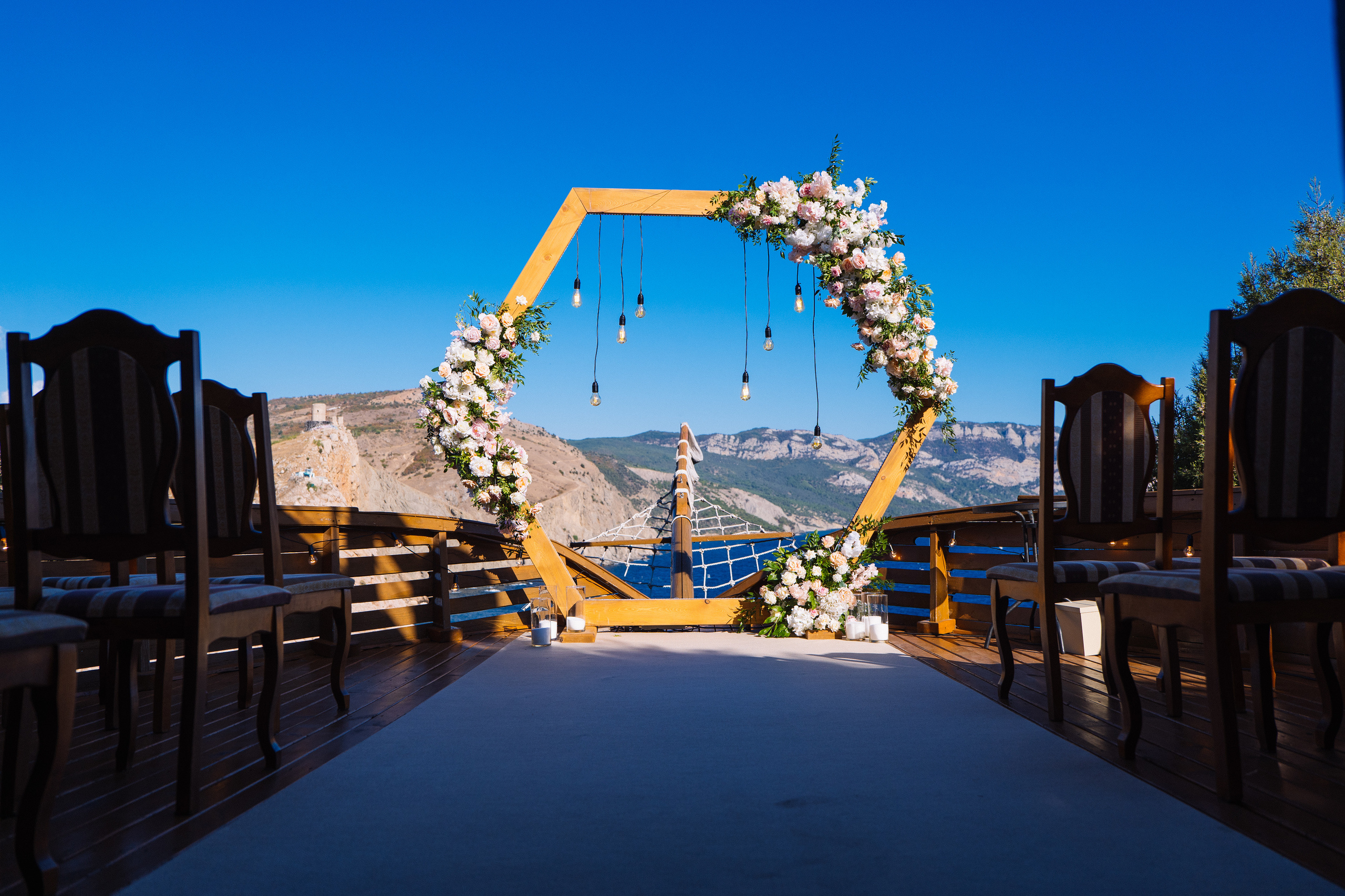 Свадьба Паши и Насти в ресторане Эдем, Балаклава