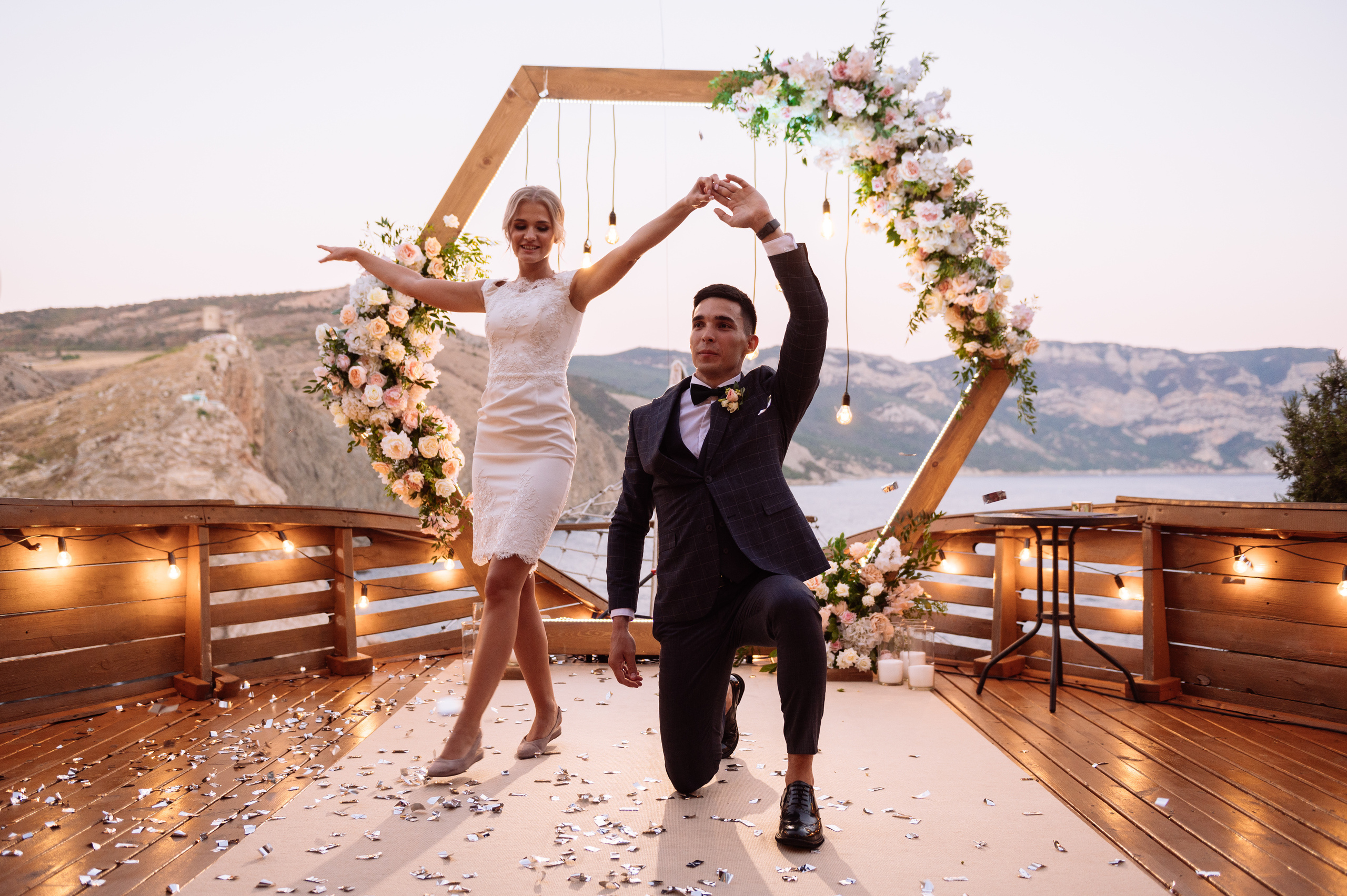 Свадьба Паши и Насти в ресторане Эдем, Балаклава