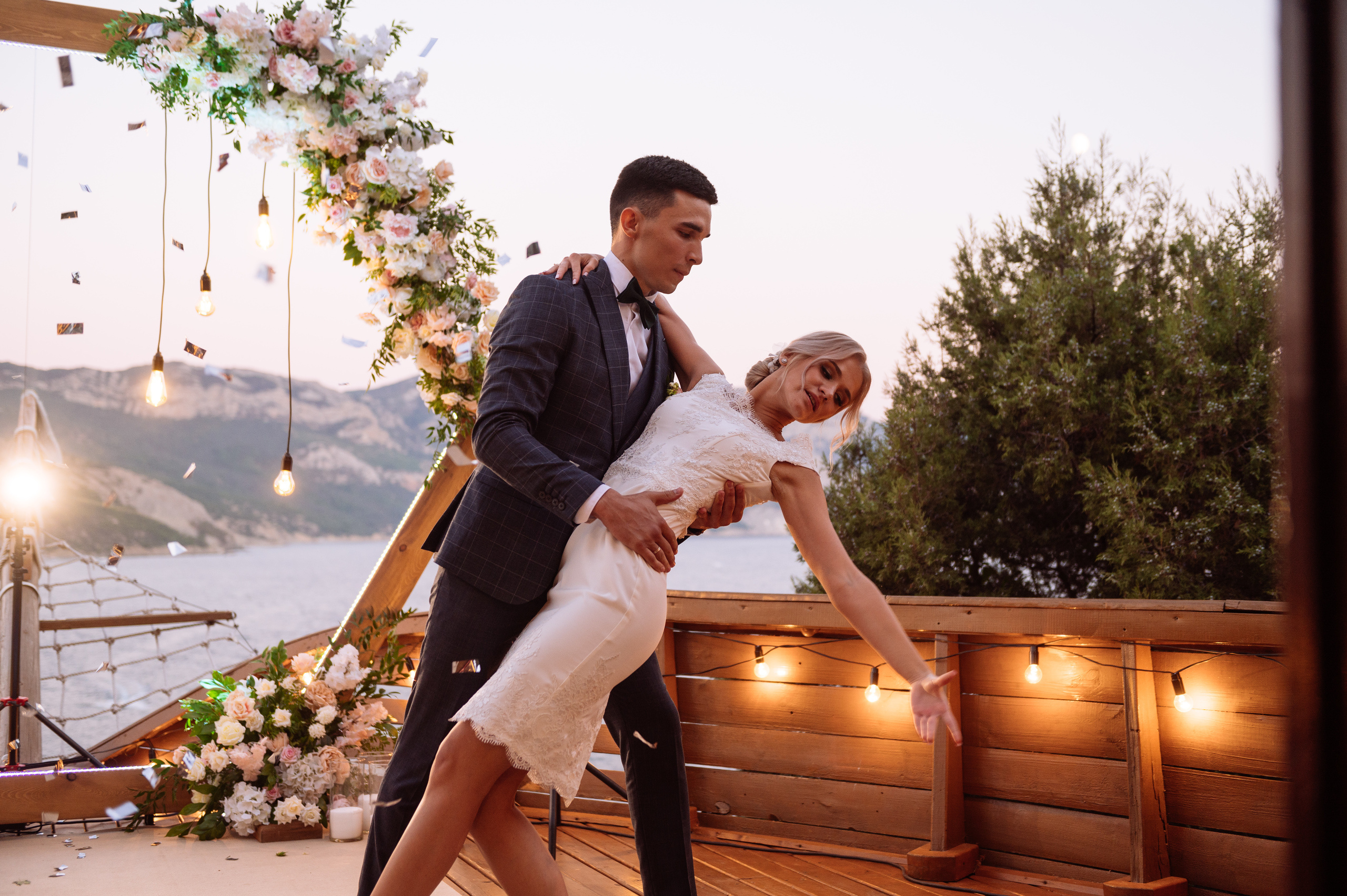 Свадьба Паши и Насти в ресторане Эдем, Балаклава