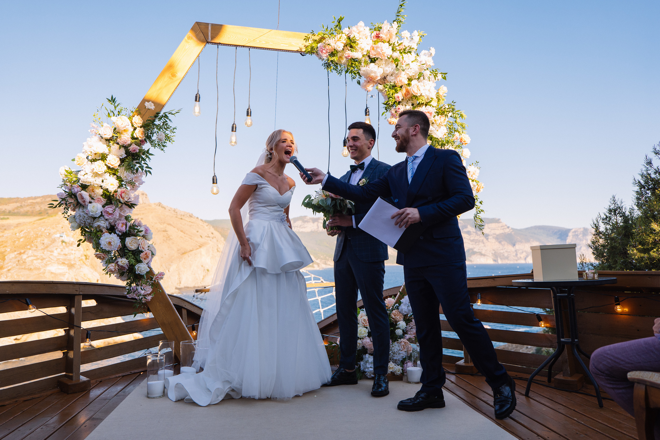 Свадьба Паши и Насти в ресторане Эдем, Балаклава