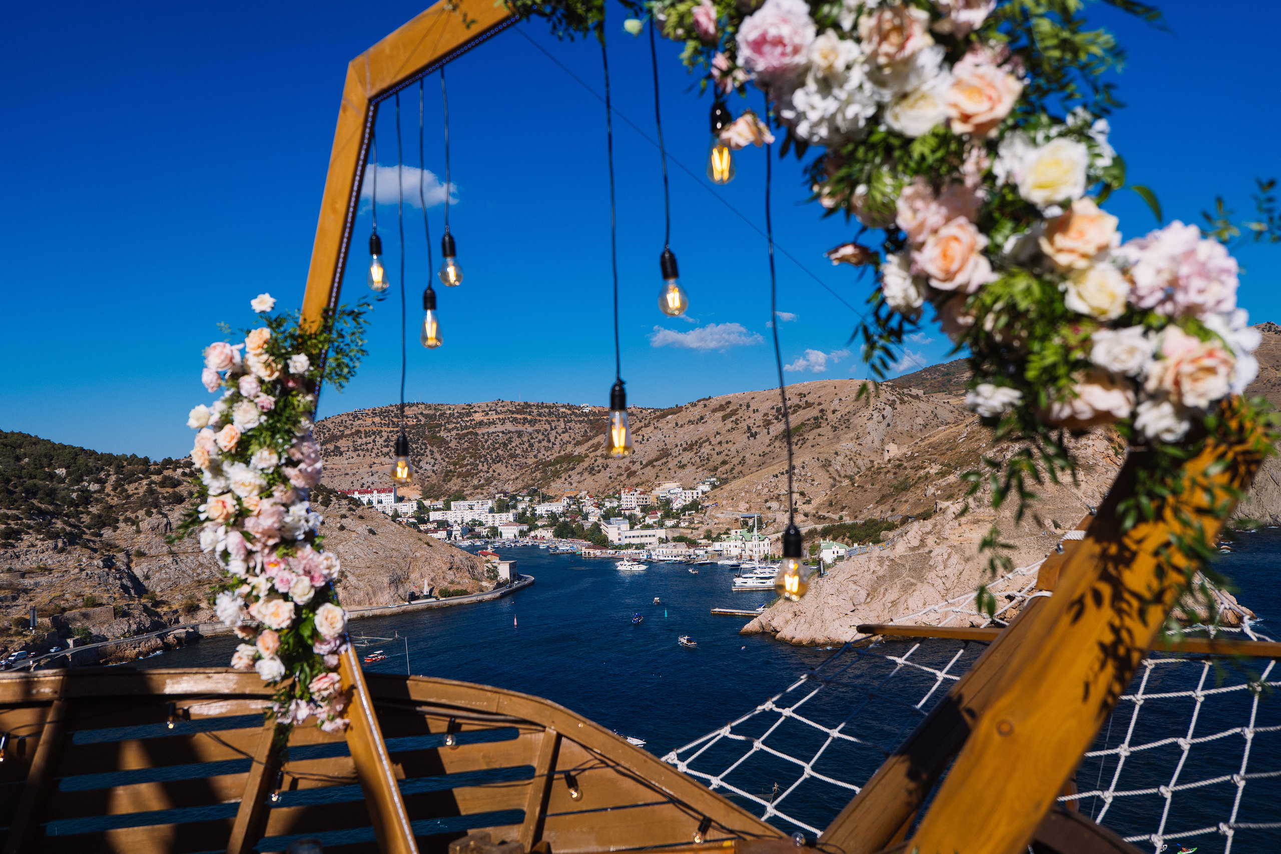 Свадьба Паши и Насти в ресторане Эдем, Балаклава