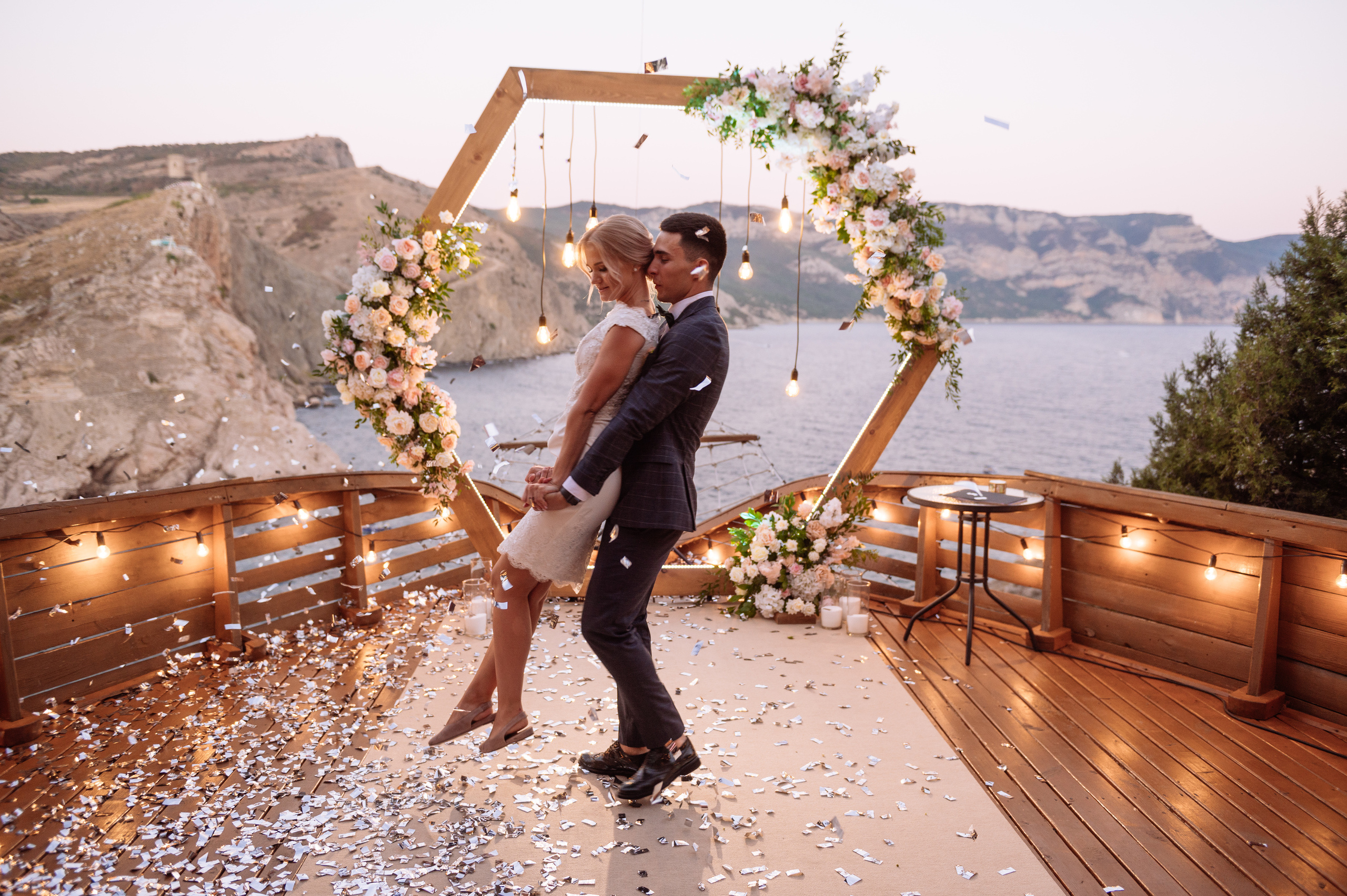 Свадьба Паши и Насти в ресторане Эдем, Балаклава