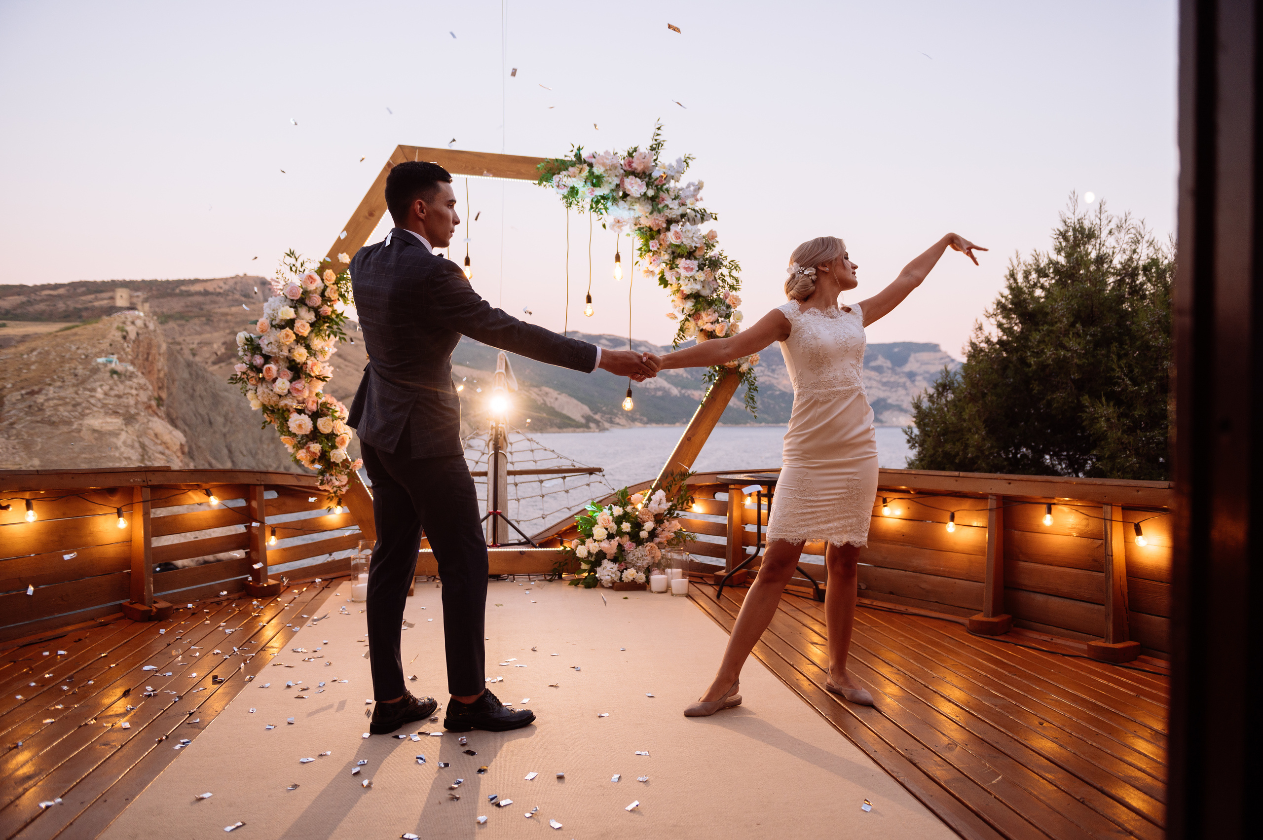 Свадьба Паши и Насти в ресторане Эдем, Балаклава