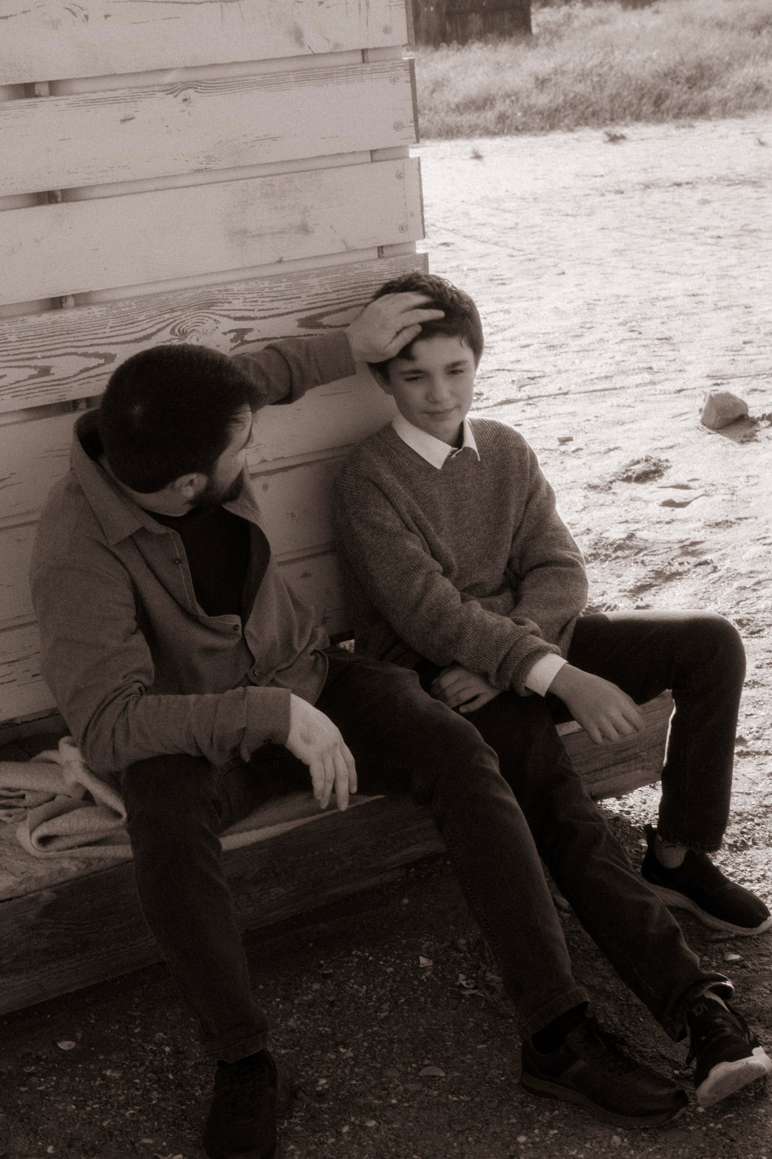 Осенняя прогулка / море. Фотограф в Каспийске