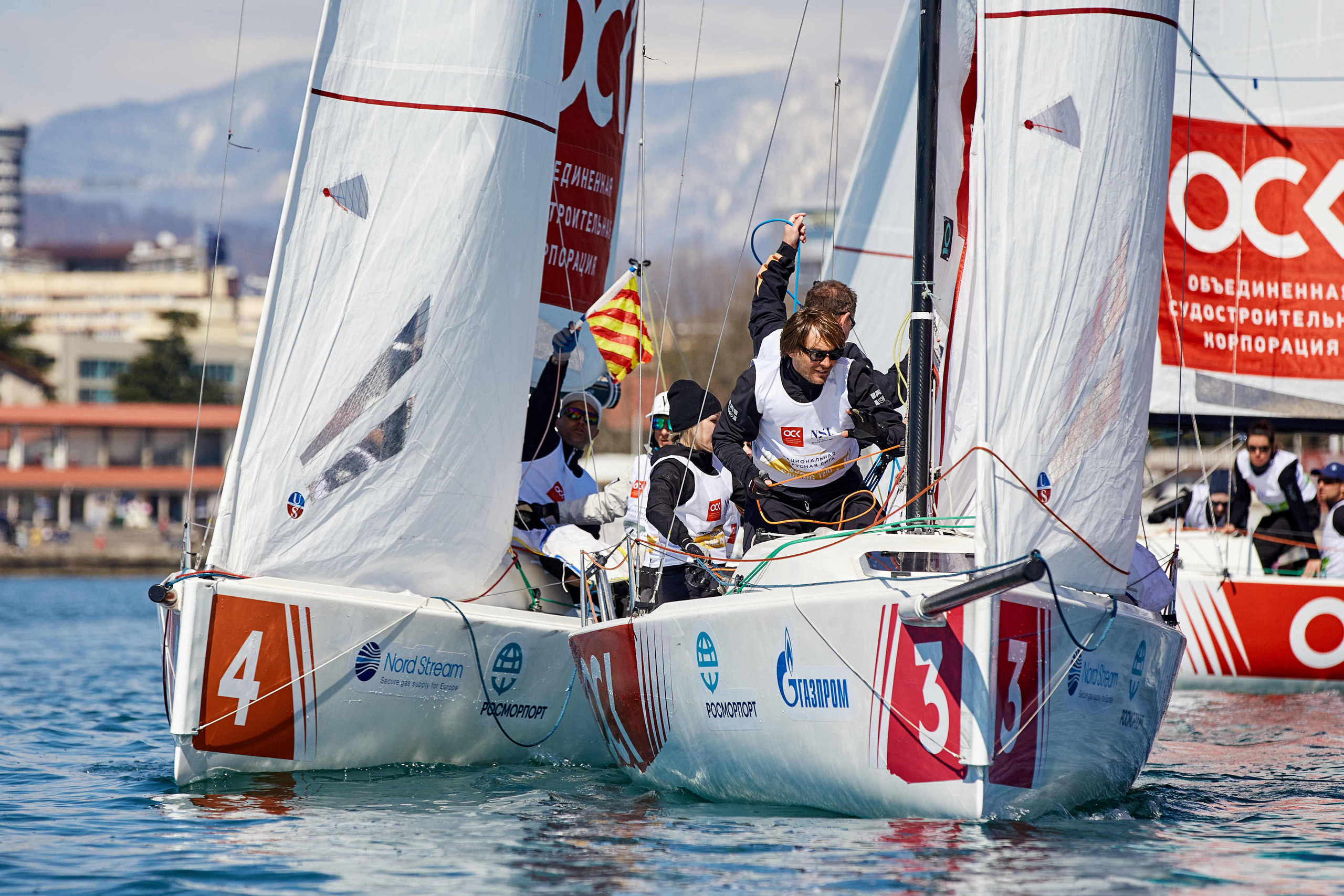 Premier Division Stage of the National Sailing League. Photographer Nikita Starodubtsev Serbia, Montenegro, Georgia, Turkey