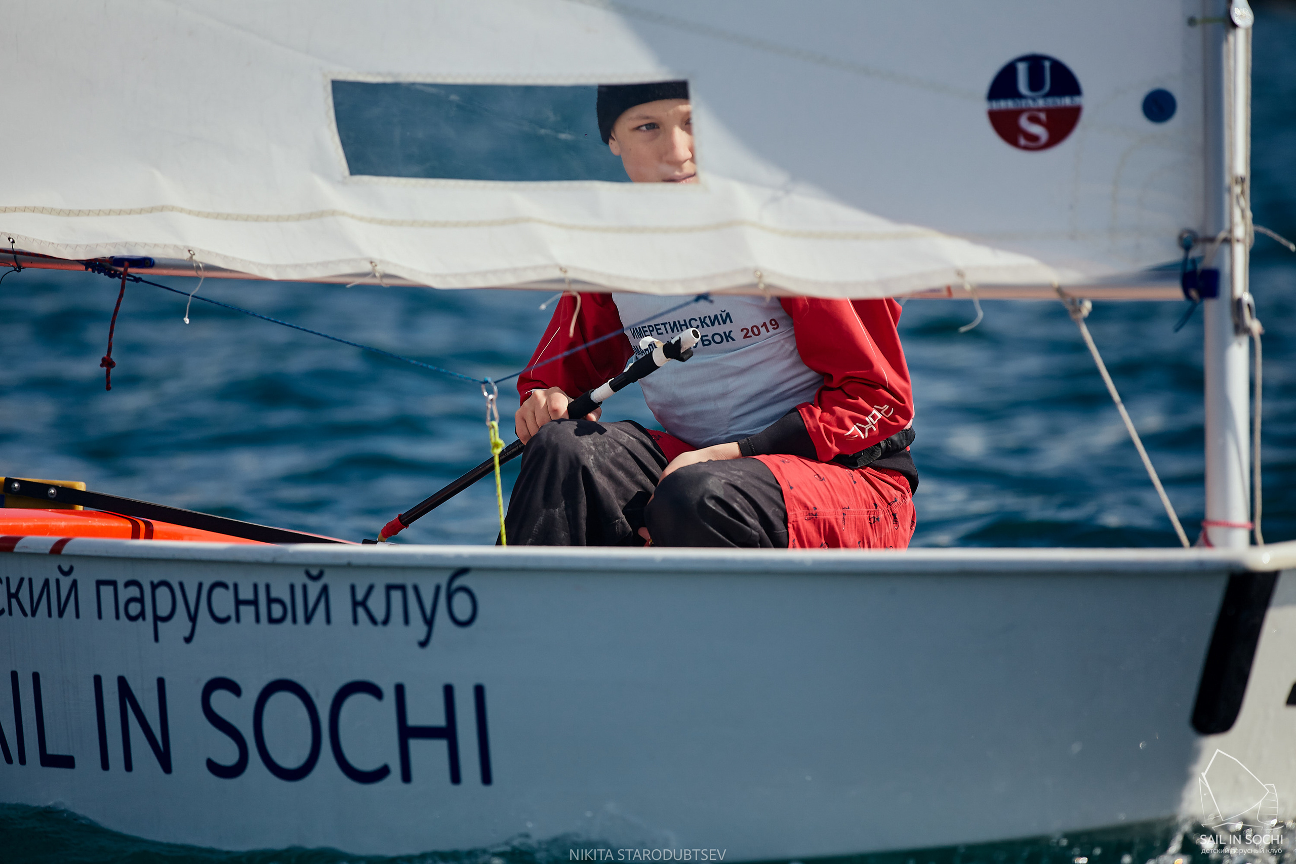 The Imeretinsky Cup in the Optimist Yacht Class. Photographer Nikita Starodubtsev Serbia, Montenegro, Georgia, Turkey