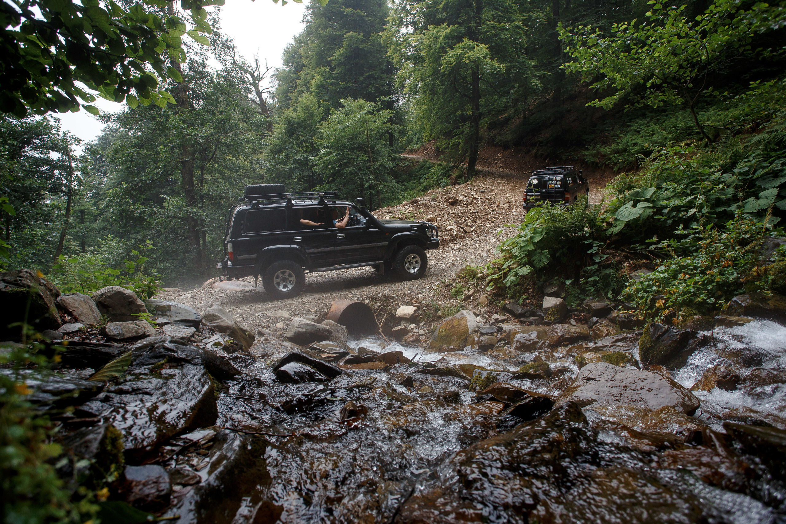 Jeeping tour. Photographer Nikita Starodubtsev Serbia, Montenegro, Georgia, Turkey