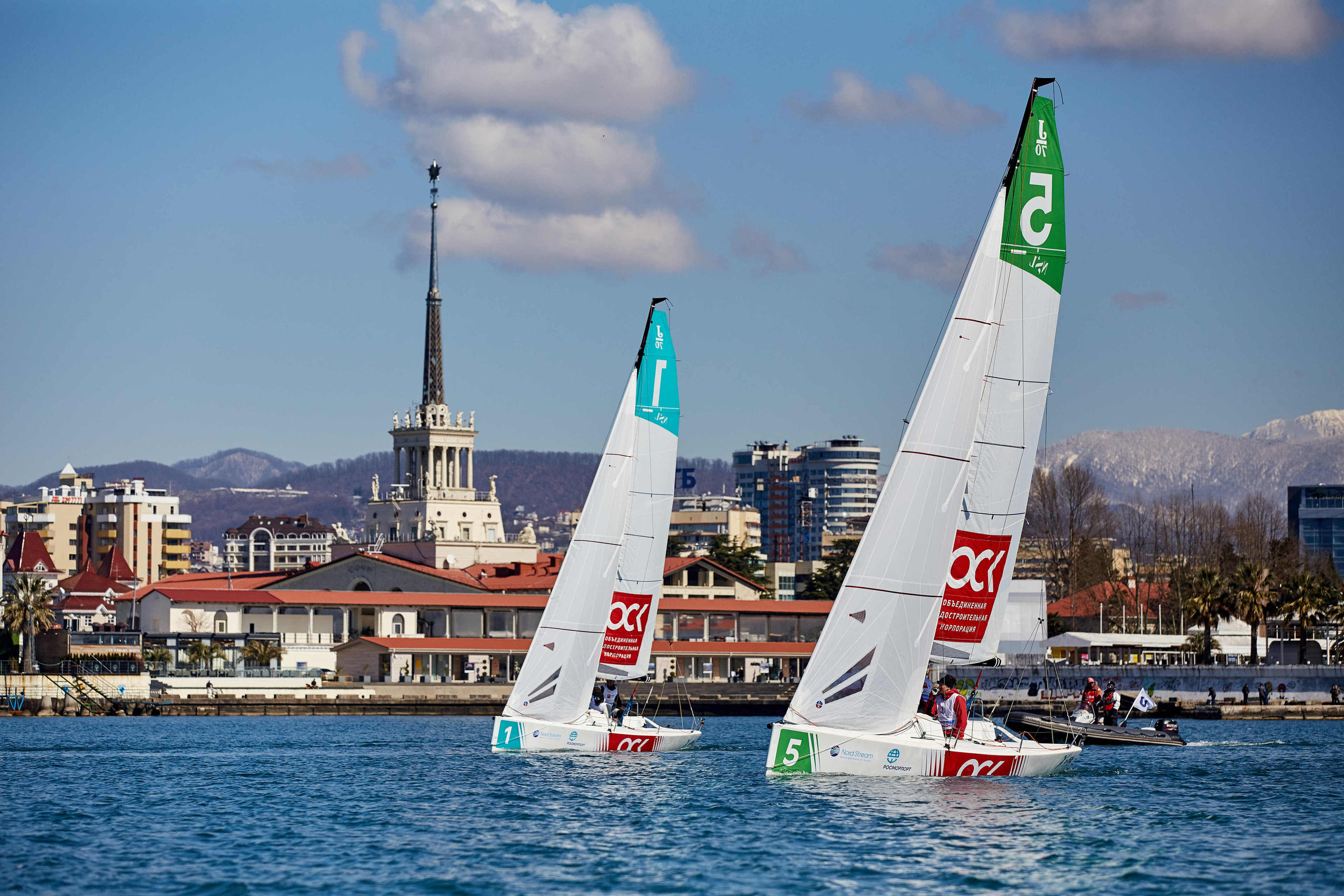 Premier Division Stage of the National Sailing League. Photographer Nikita Starodubtsev Serbia, Montenegro, Georgia, Turkey
