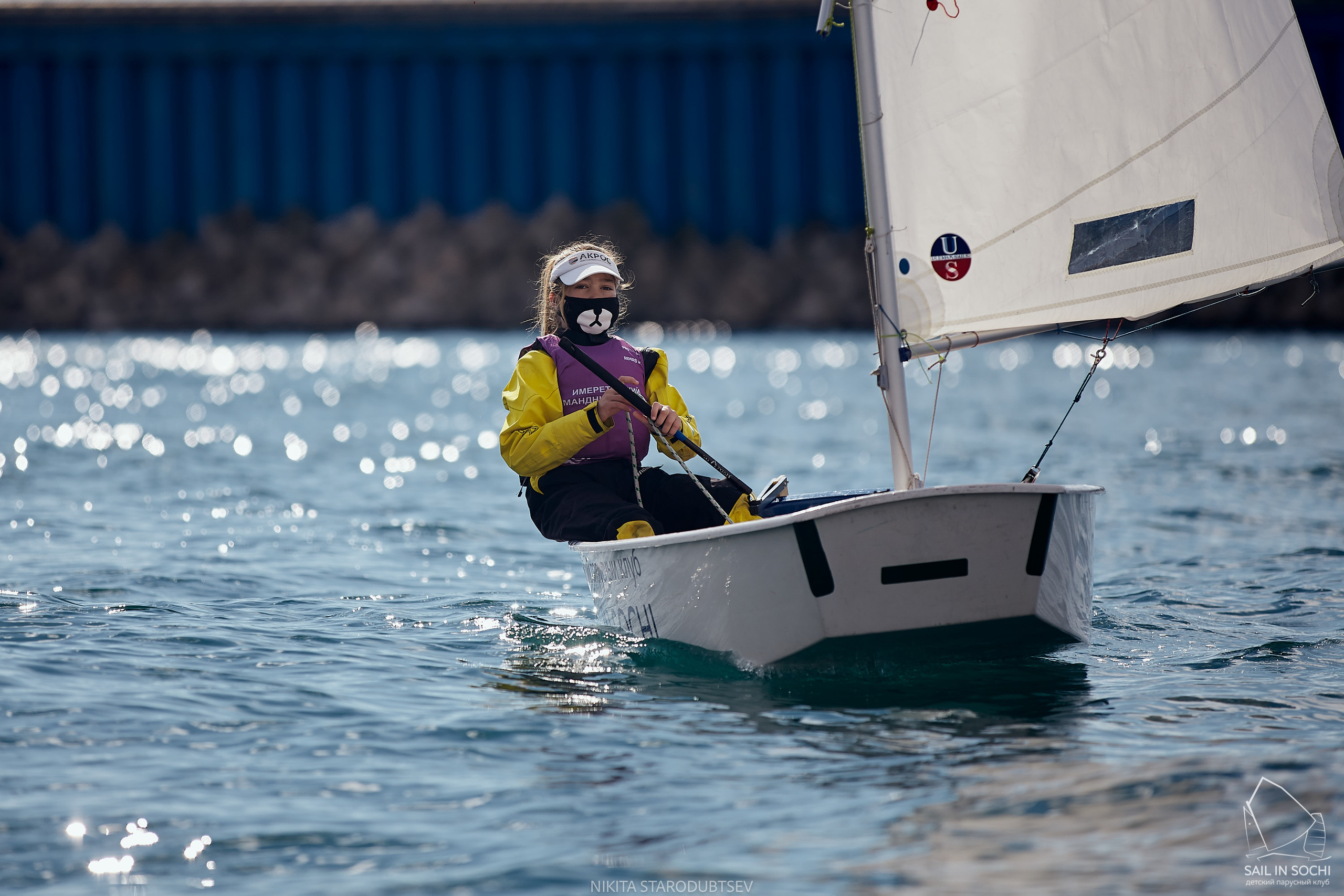 The Imeretinsky Cup in the Optimist Yacht Class. Photographer Nikita Starodubtsev Serbia, Montenegro, Georgia, Turkey