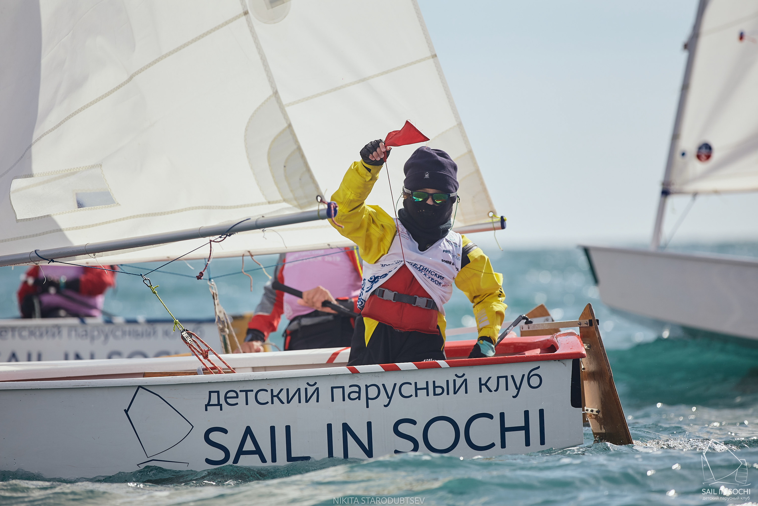 The Imeretinsky Cup in the Optimist Yacht Class. Photographer Nikita Starodubtsev Serbia, Montenegro, Georgia, Turkey