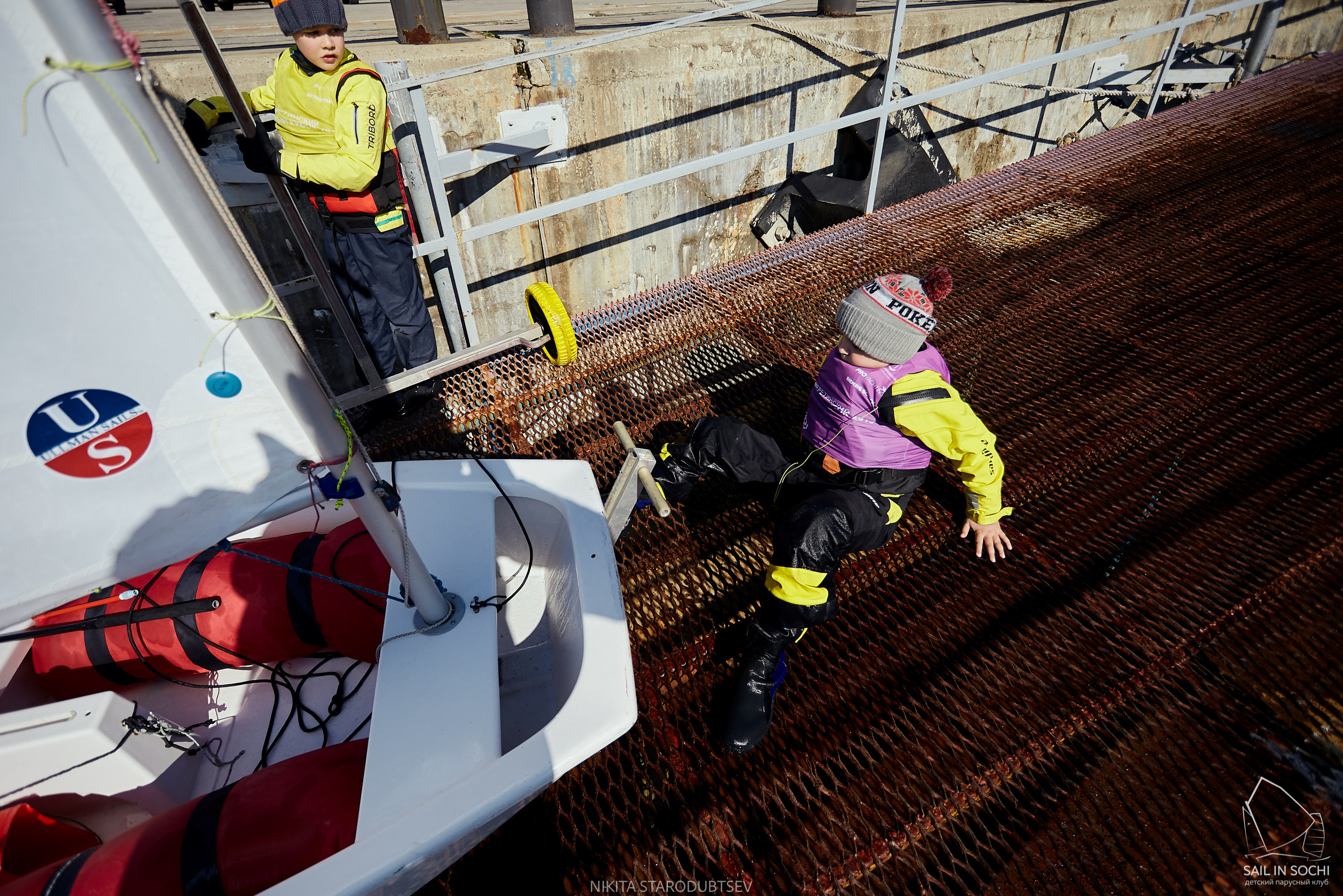 The Imeretinsky Cup in the Optimist Yacht Class. Photographer Nikita Starodubtsev Serbia, Montenegro, Georgia, Turkey