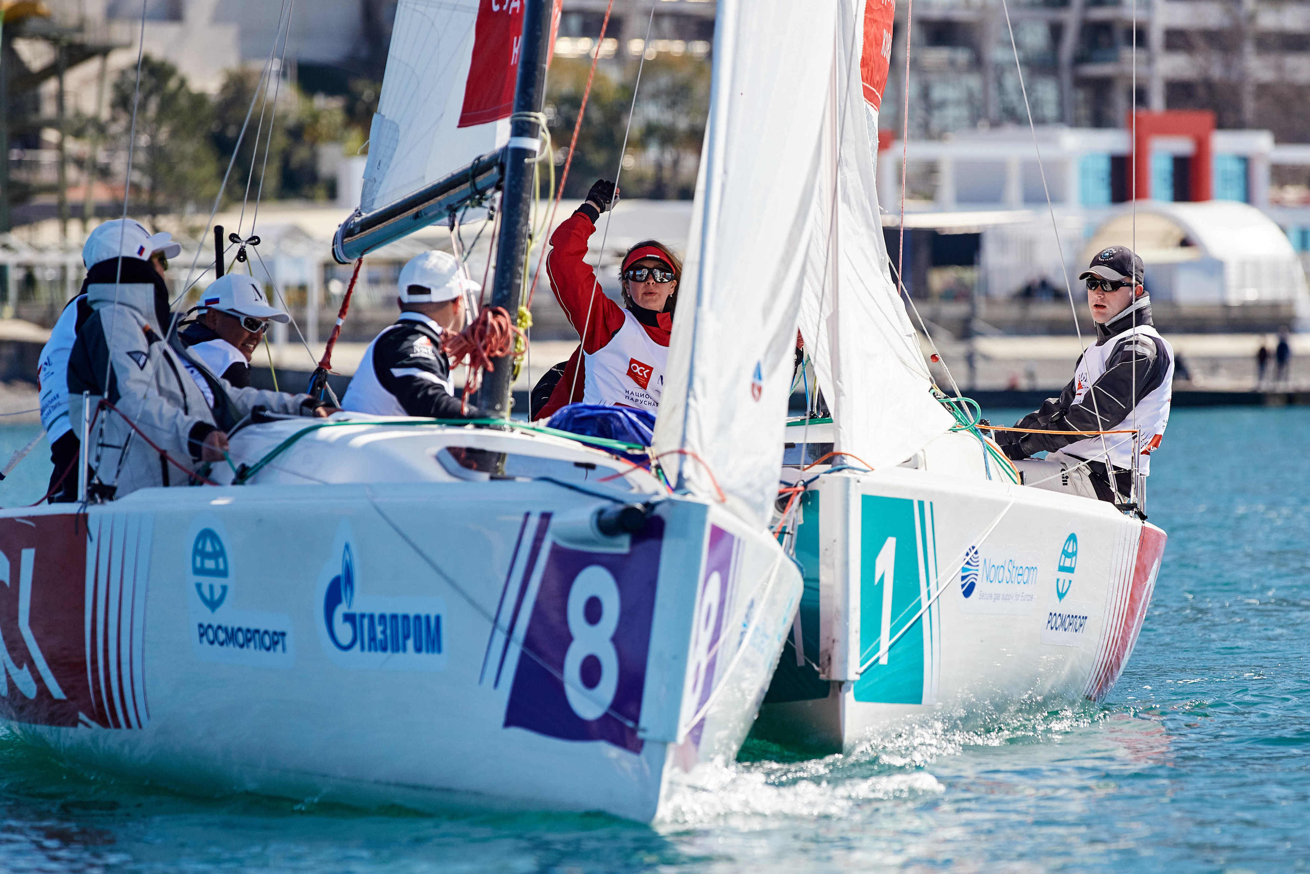 Premier Division Stage of the National Sailing League. Photographer Nikita Starodubtsev Serbia, Montenegro, Georgia, Turkey