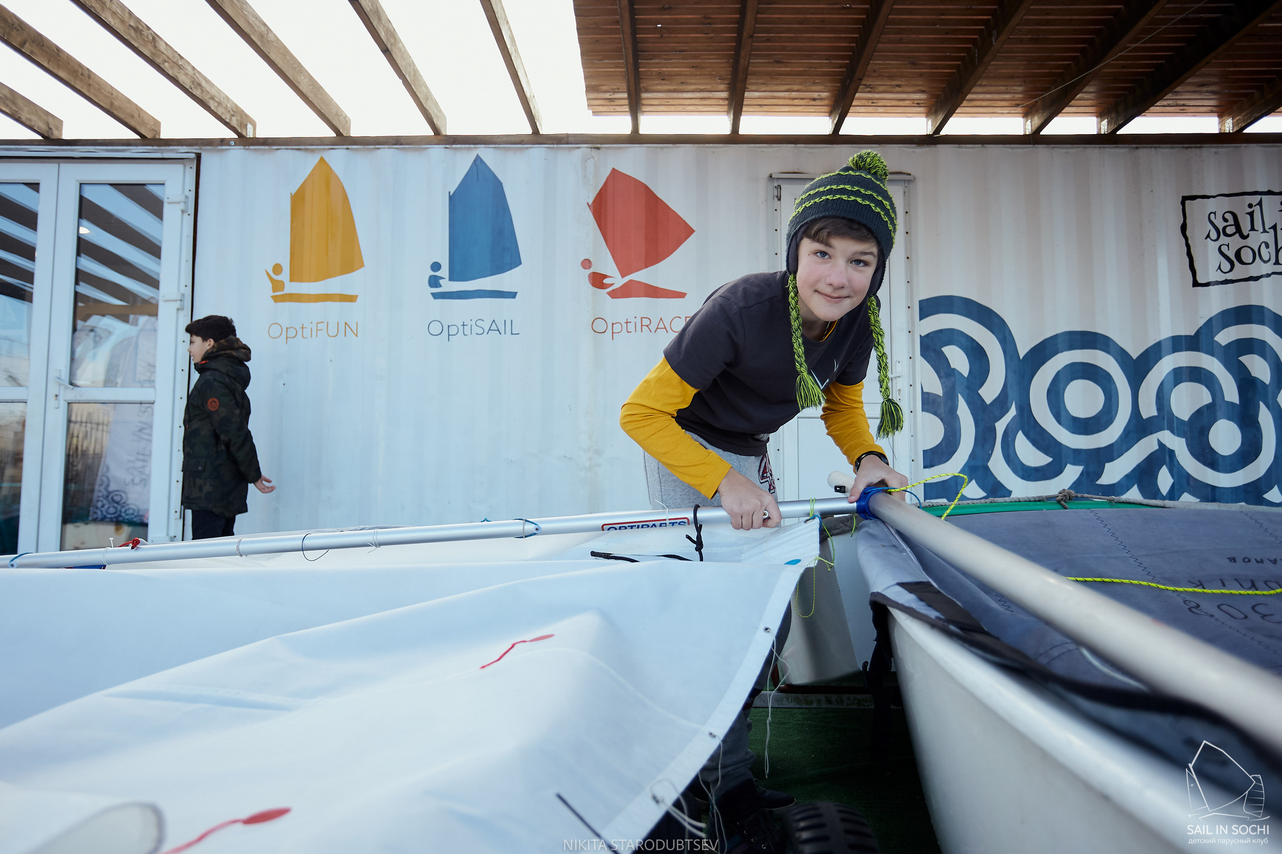 The Imeretinsky Cup in the Optimist Yacht Class. Photographer Nikita Starodubtsev Serbia, Montenegro, Georgia, Turkey