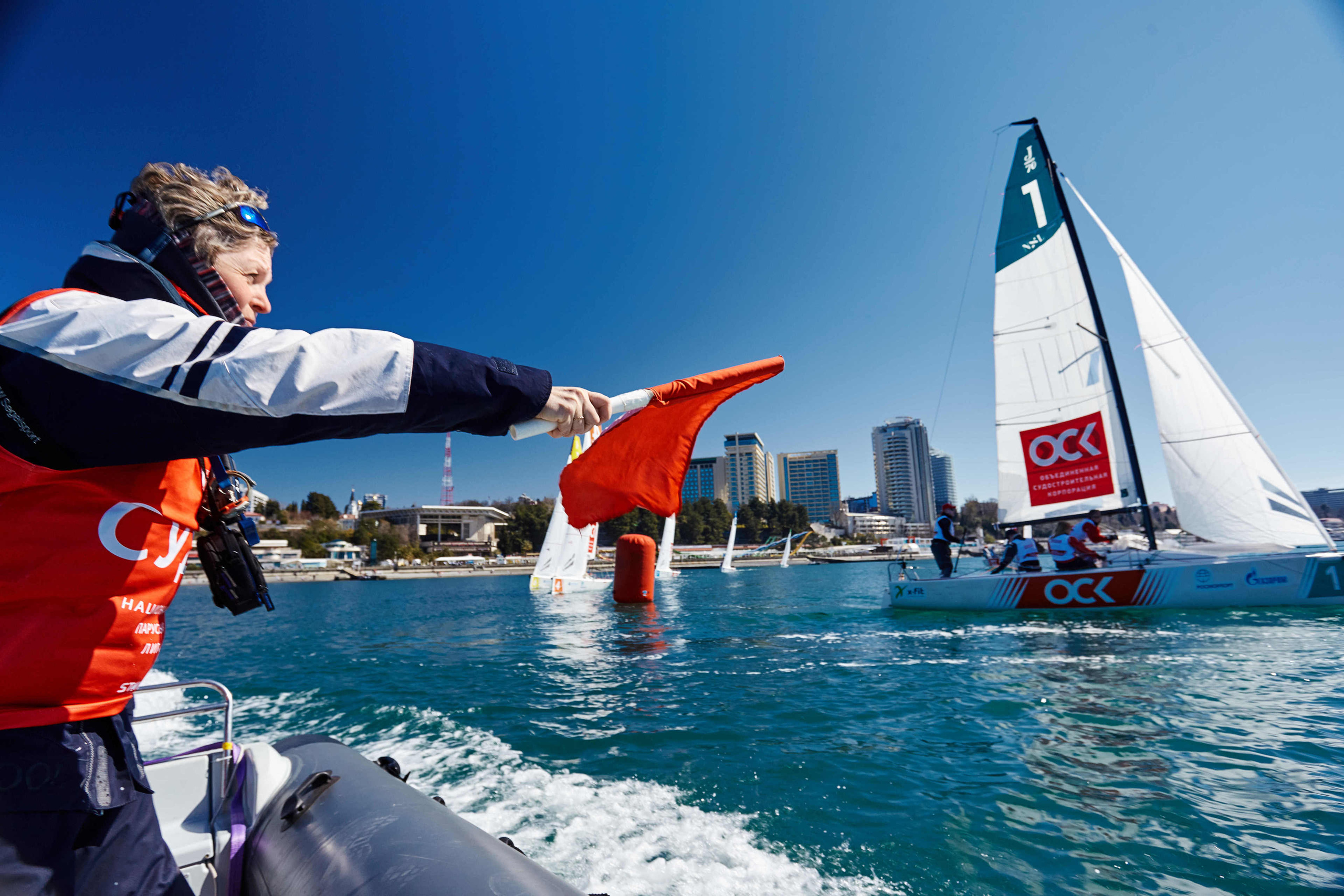 Premier Division Stage of the National Sailing League. Photographer Nikita Starodubtsev Serbia, Montenegro, Georgia, Turkey