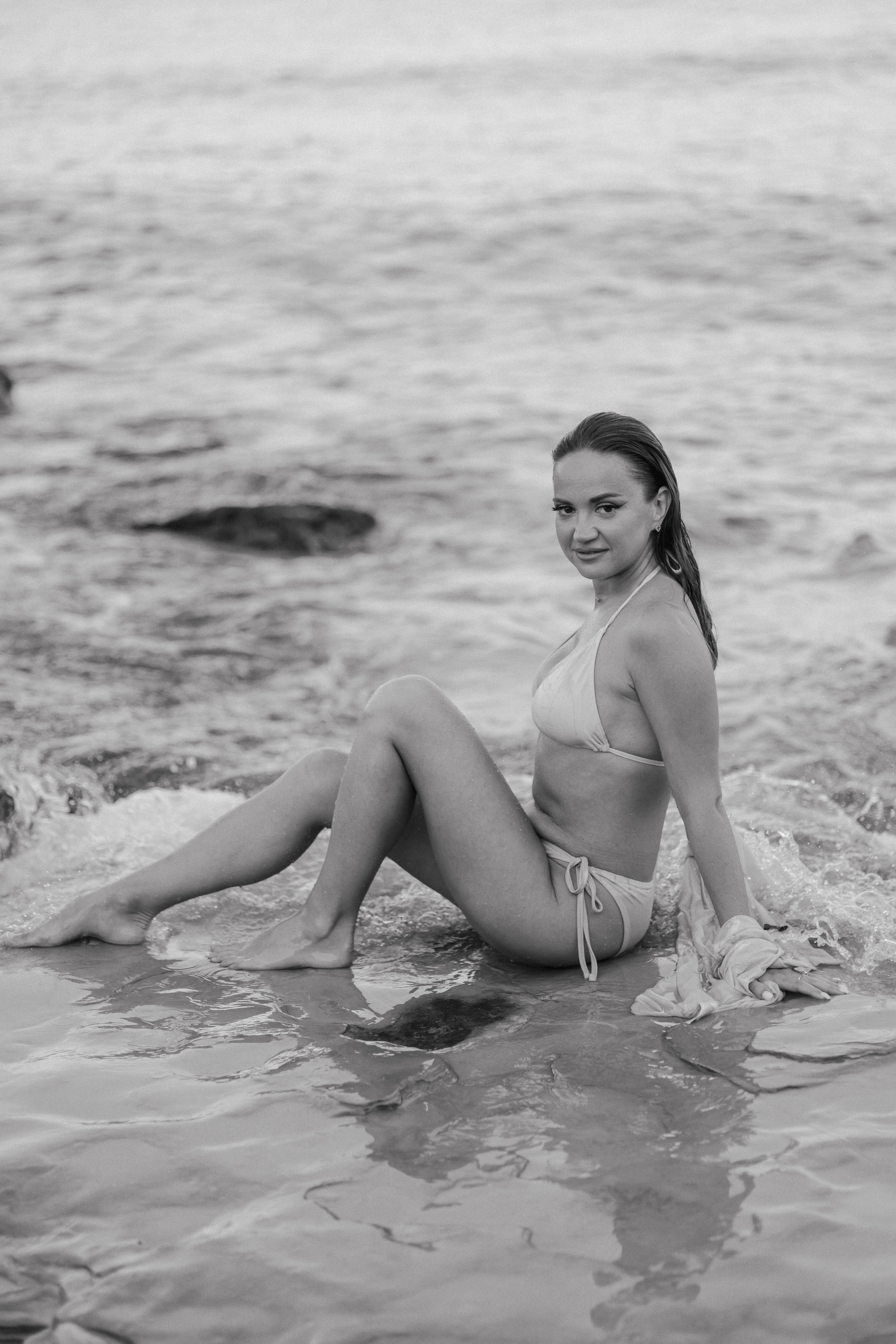 Рассвет на берегу моря. Семейный и портретный фотограф в Геленджике Любовь Бодрова