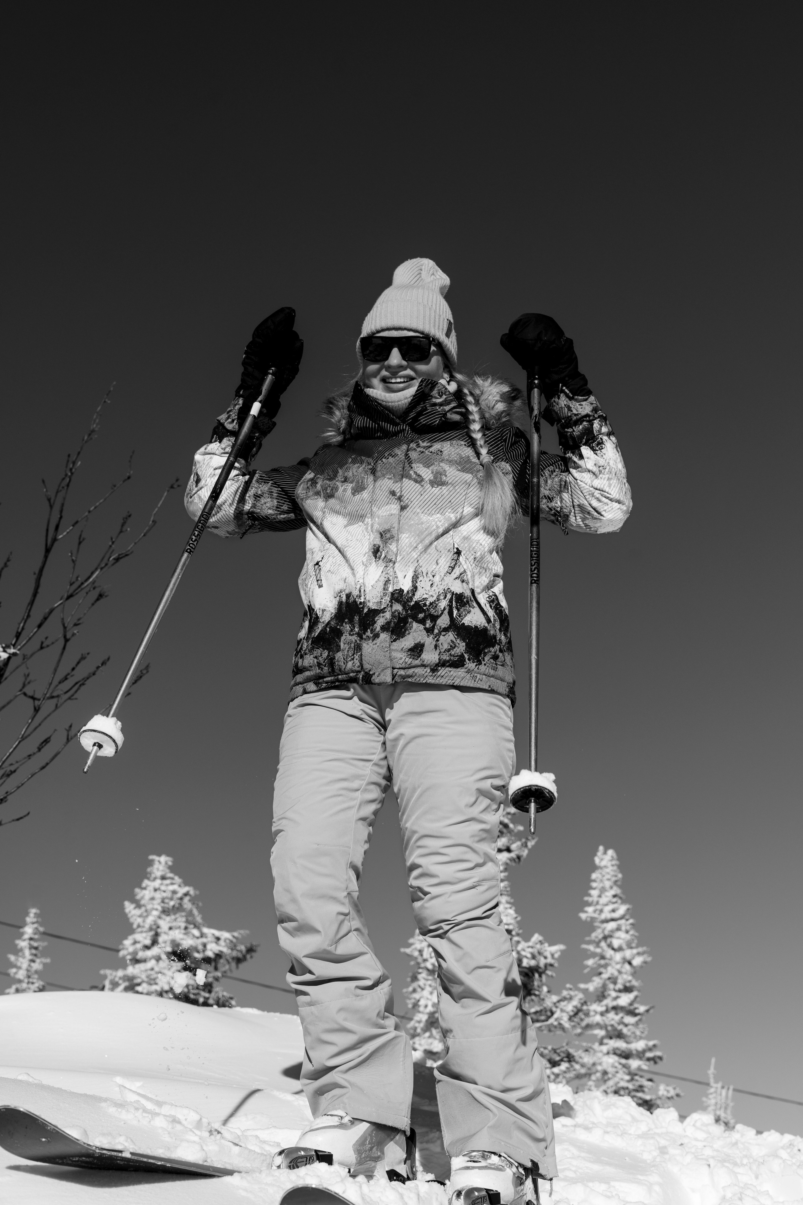 Фотосессия на вершине. Анастасия Паршукова — фотограф Шерегеш Новосибирск