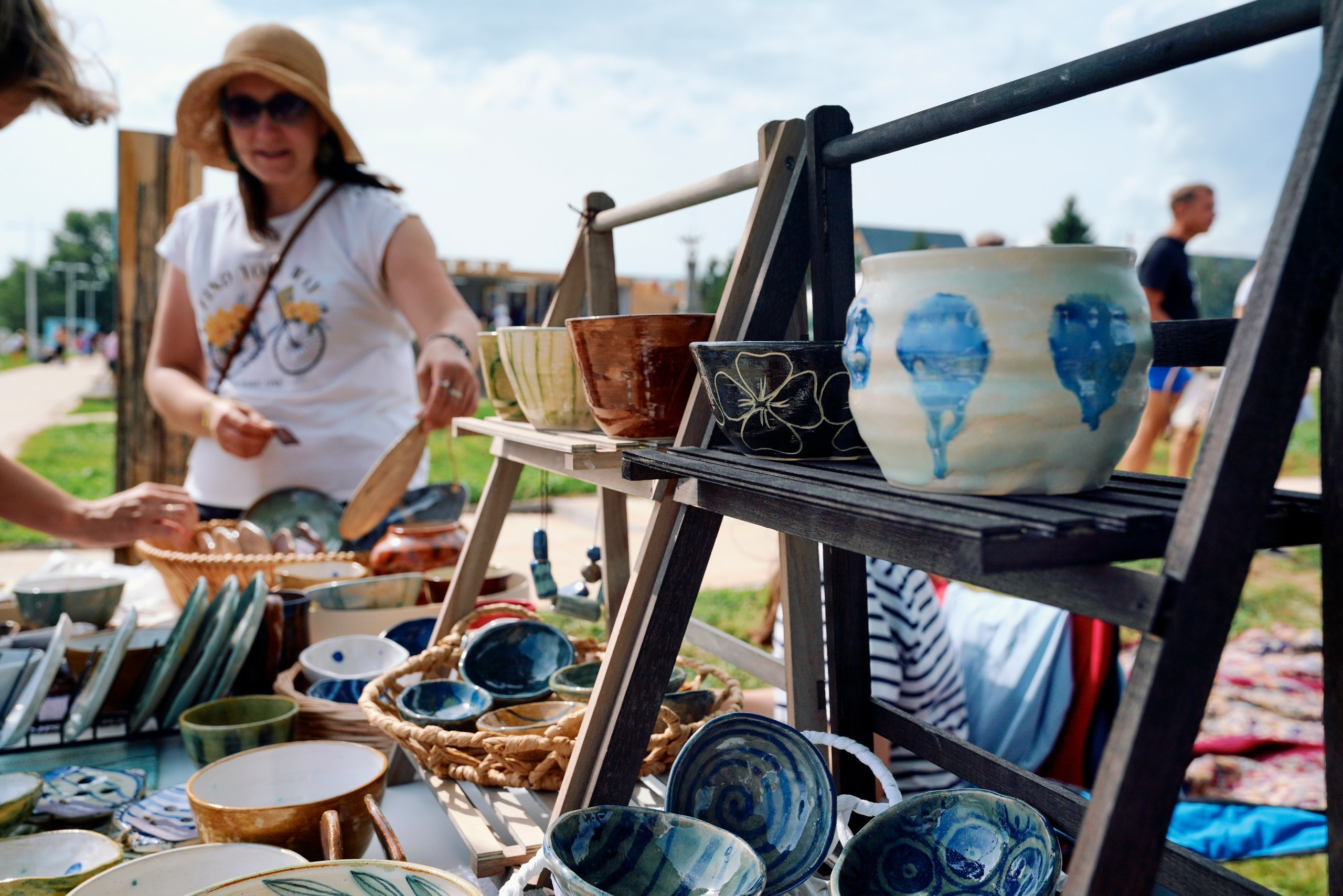 Пляжный маркет 2024, г. Лаишево. Фотограф Казань