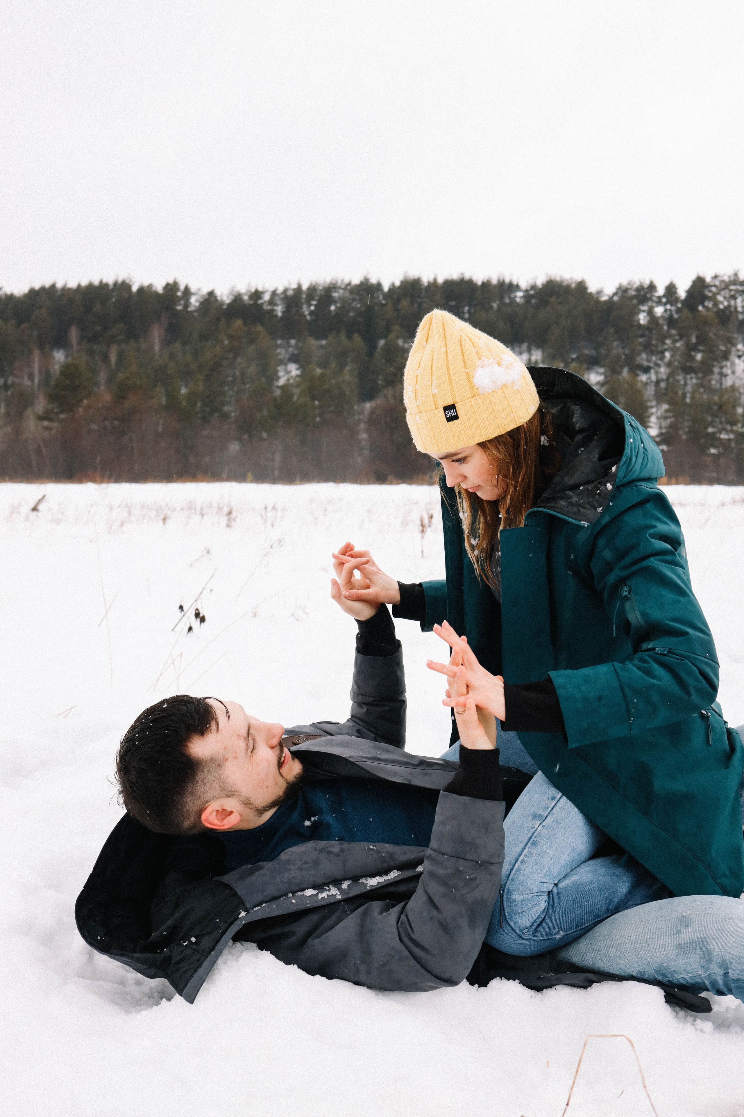 Женя, Антон и дед Маркиз. Фотограф Регина Даниловна Усть — Катав