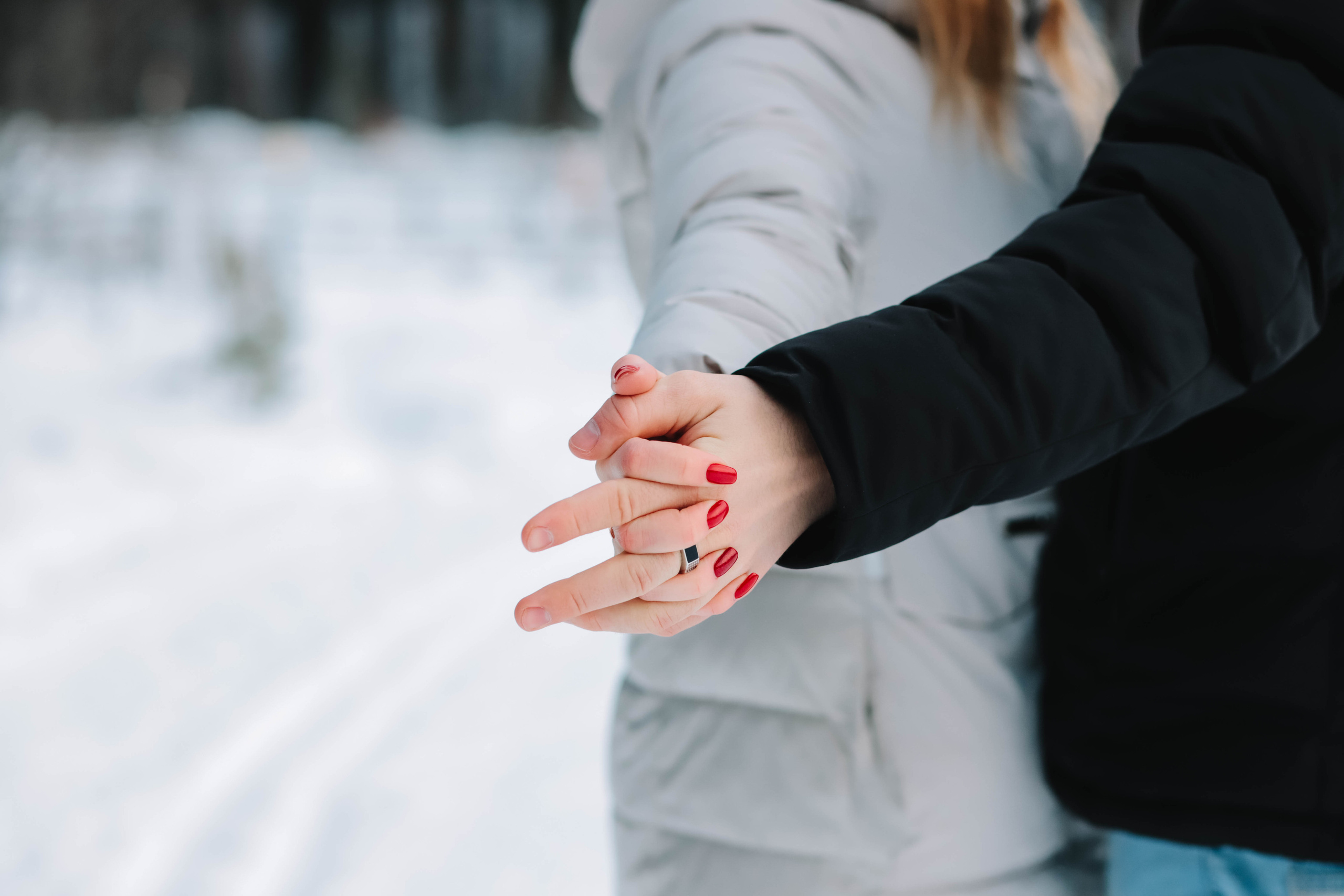 Денис и Яна | Зимняя прогулка. Фотограф Регина Даниловна Усть — Катав