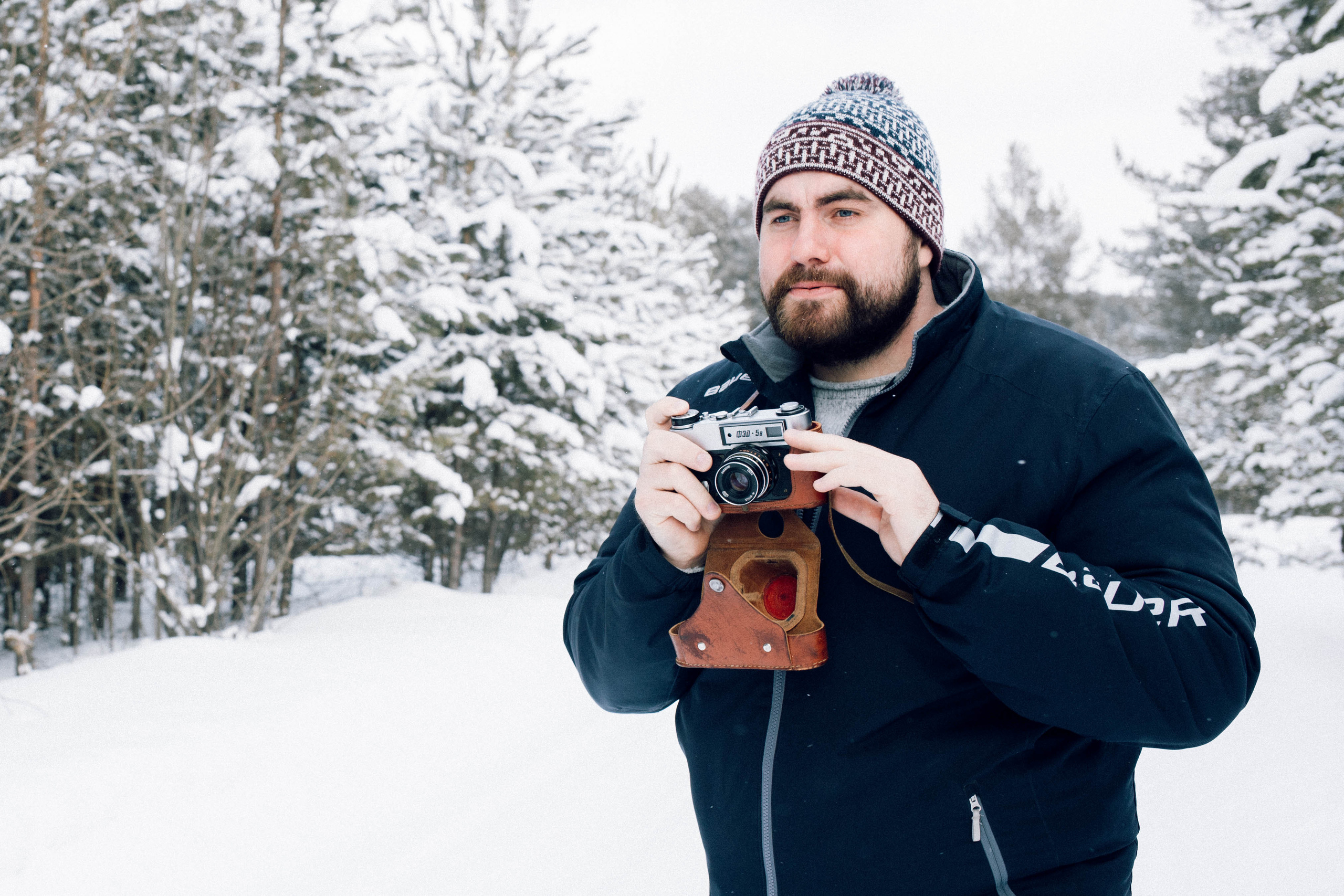 Захар на прогулке. Фотограф Регина Даниловна Усть — Катав