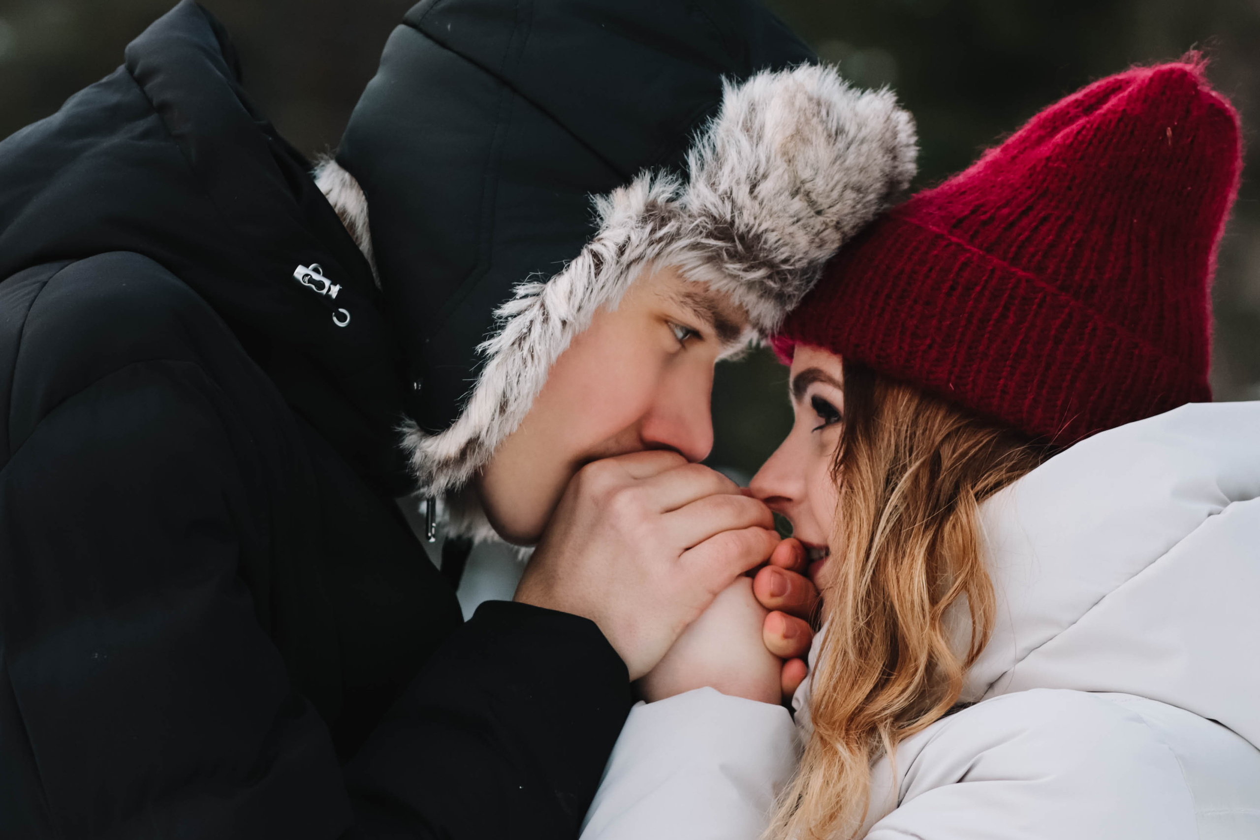 Денис и Яна | Зимняя прогулка. Фотограф Регина Даниловна Усть — Катав