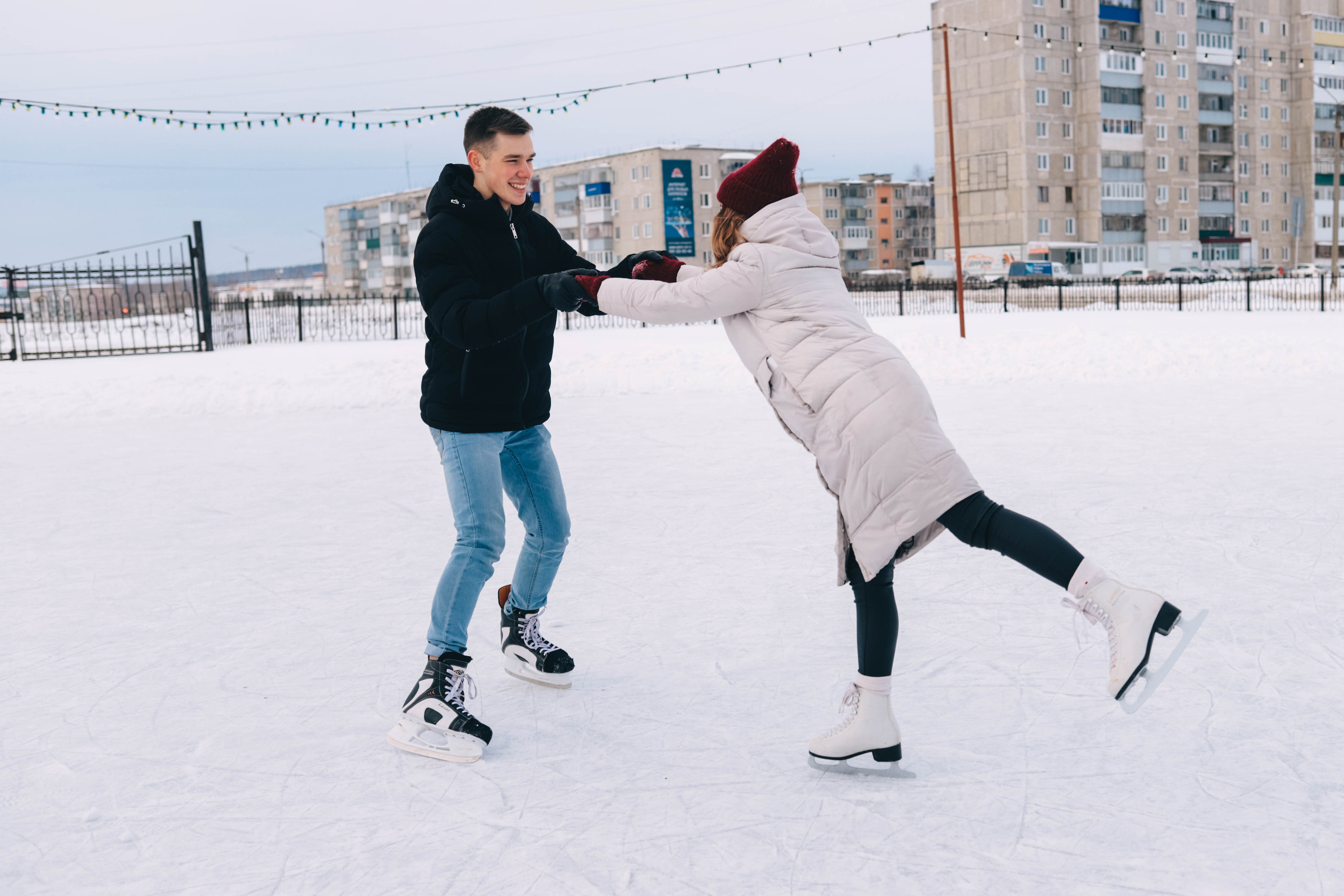 Денис и Яна | Зимняя прогулка. Фотограф Регина Даниловна Усть — Катав