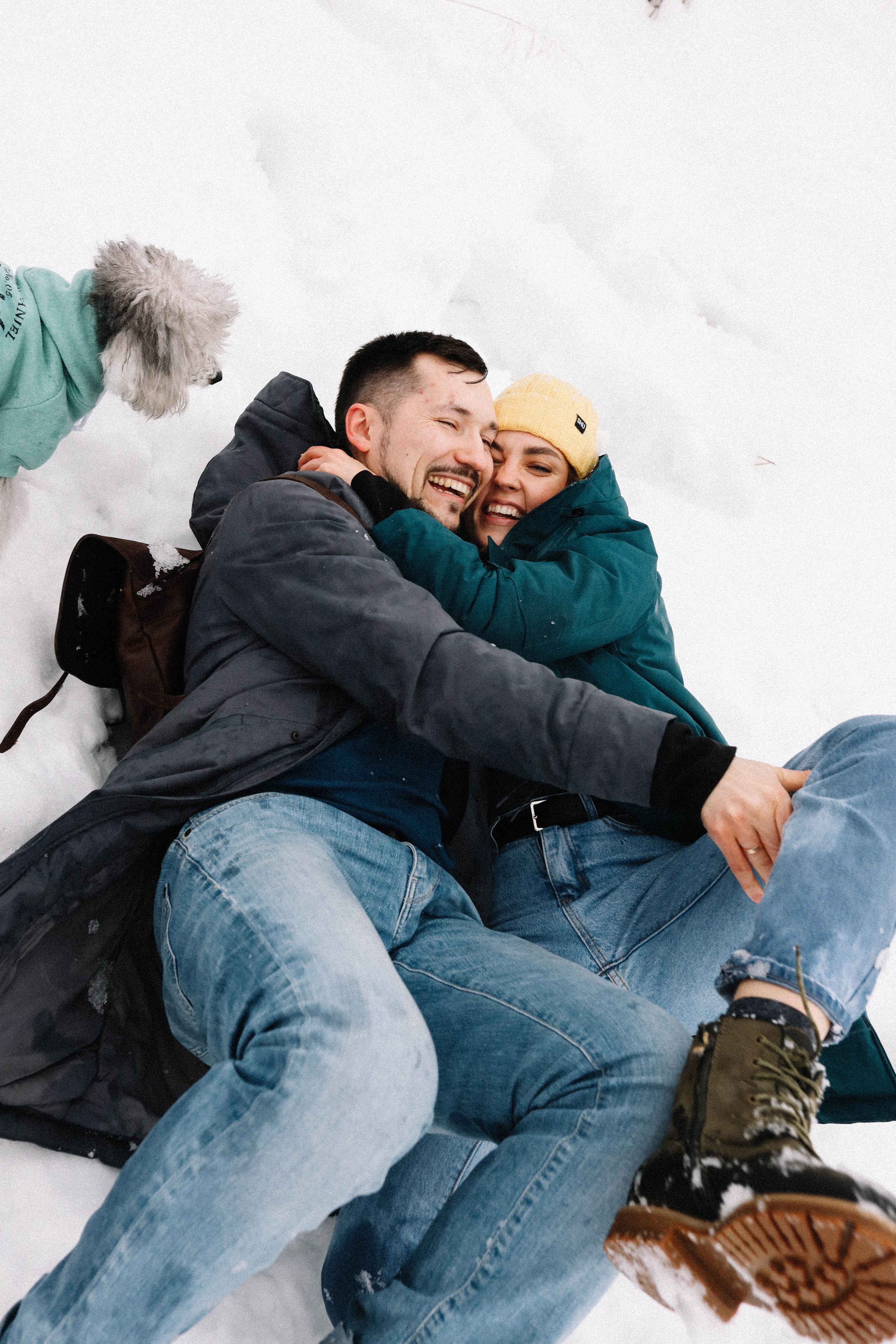 Женя, Антон и дед Маркиз. Фотограф Регина Даниловна Усть — Катав