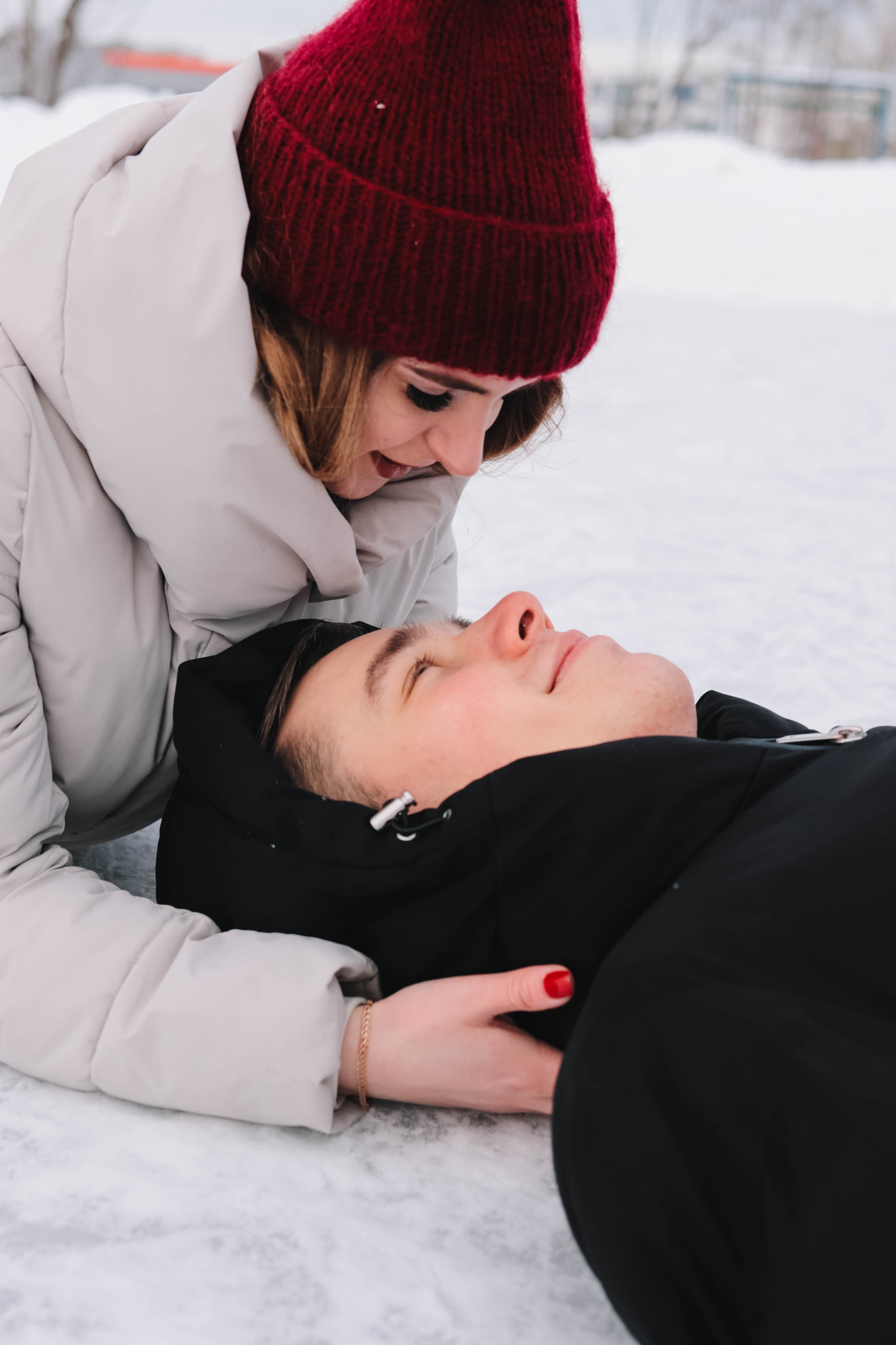 Денис и Яна | Зимняя прогулка. Фотограф Регина Даниловна Усть — Катав