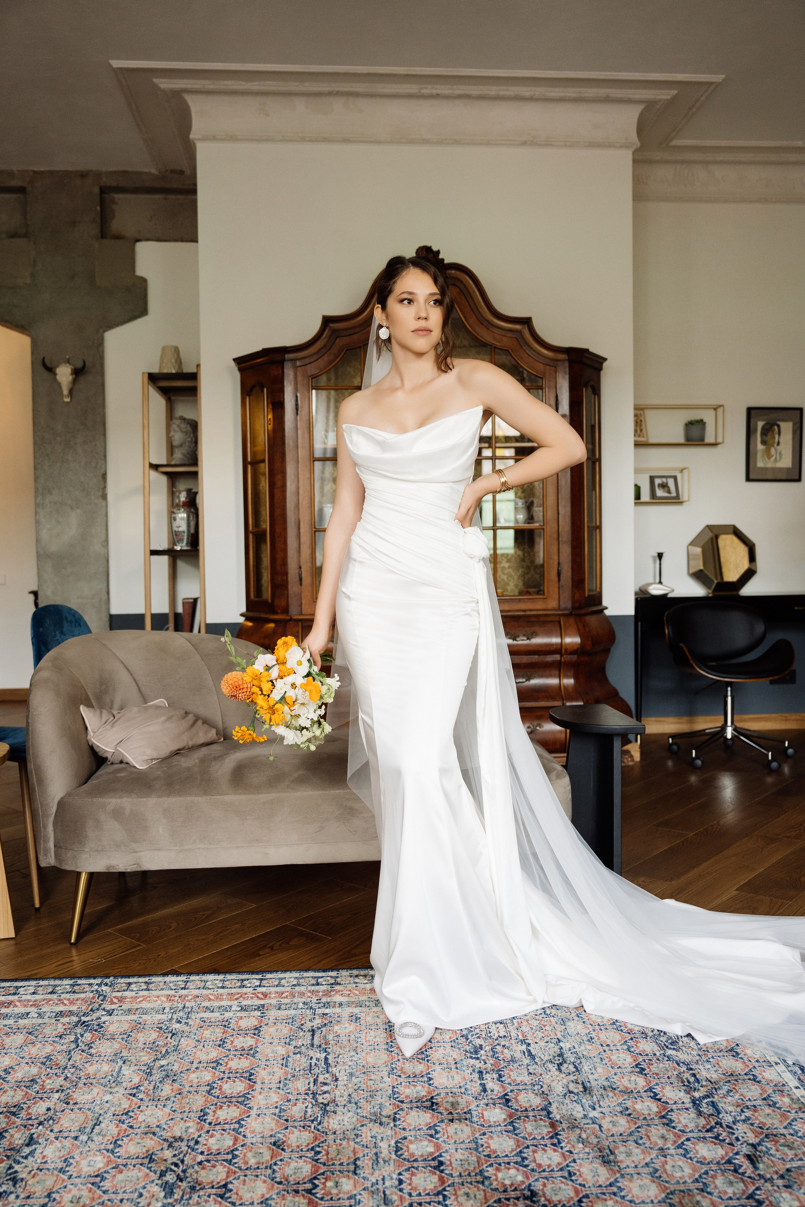 Оранжевая свадьба в гребешках. Свадебный фотограф организатор в Санкт-Петербурге Ассоль Опарина