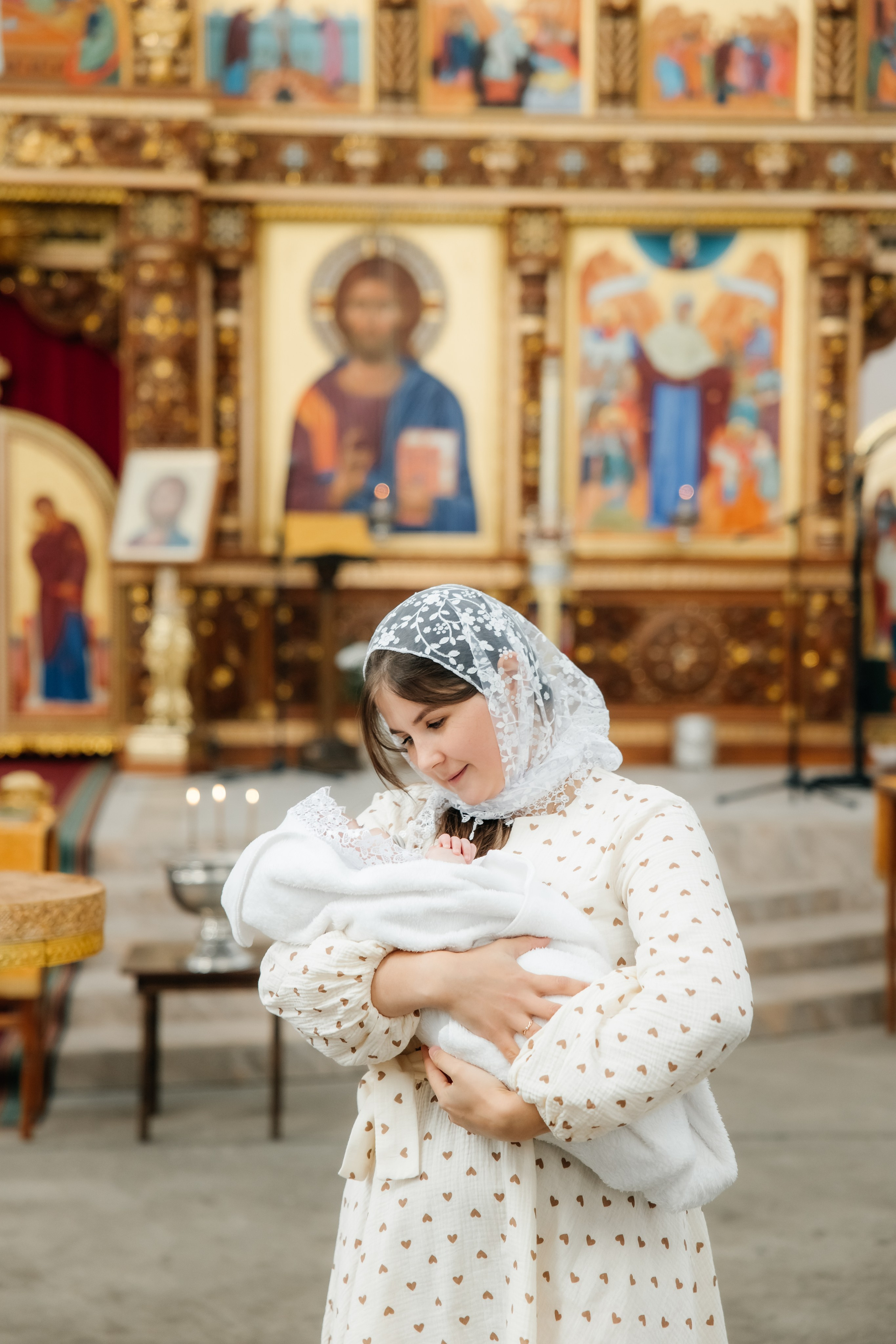 Крещение Мирославы. Храм иконы Божьей Матери «Всех скорбящих Радость». Фотограф ВИКА МЕДУЗА