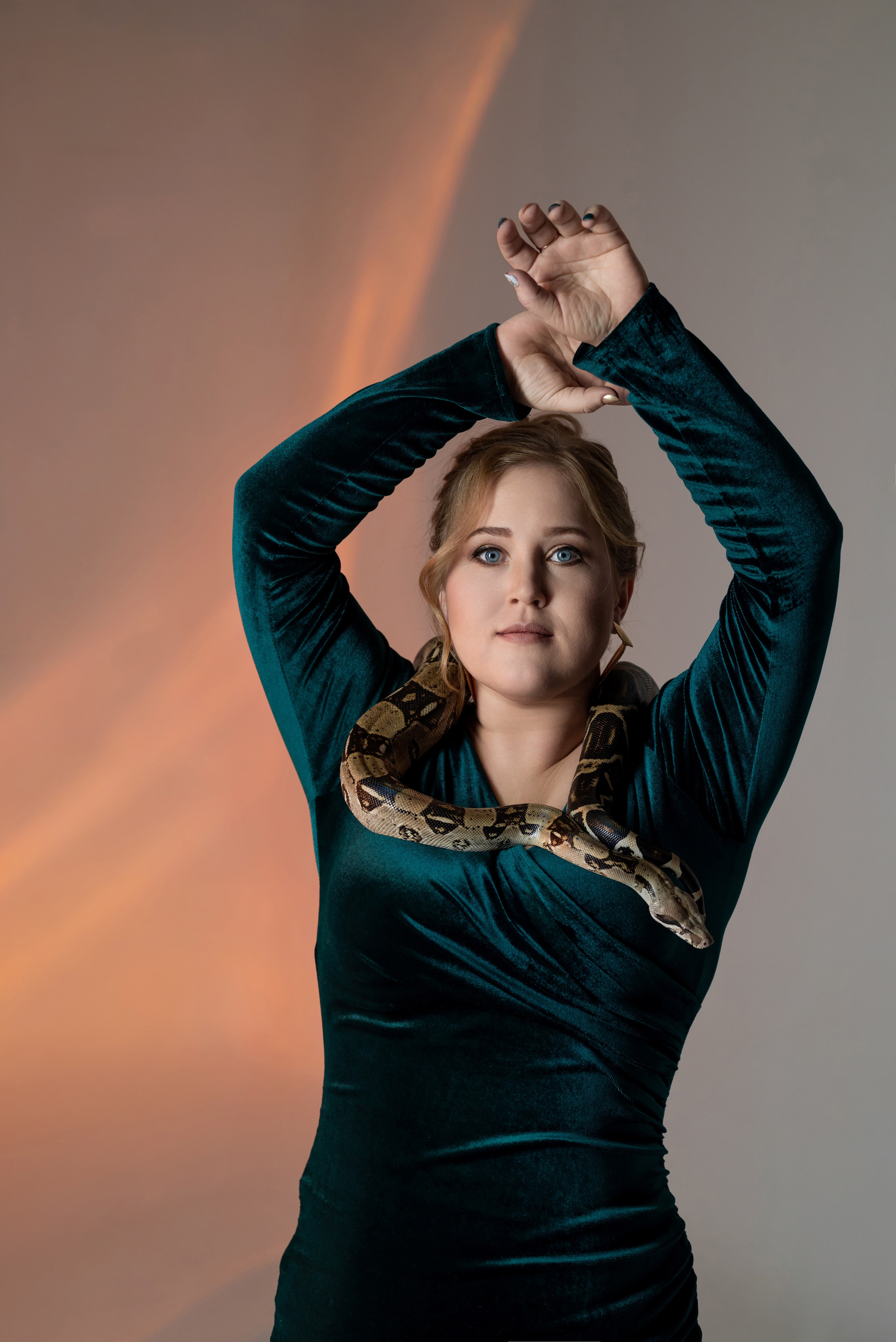 Фотопроект со змеёй 2025 г. Фотограф в городе Салават