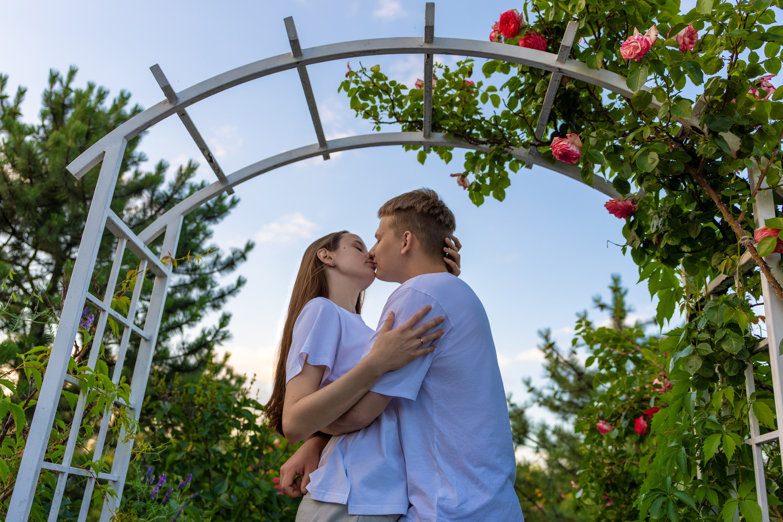 Love Story. Прогулка в парке. Фотограф Максим Калинченко