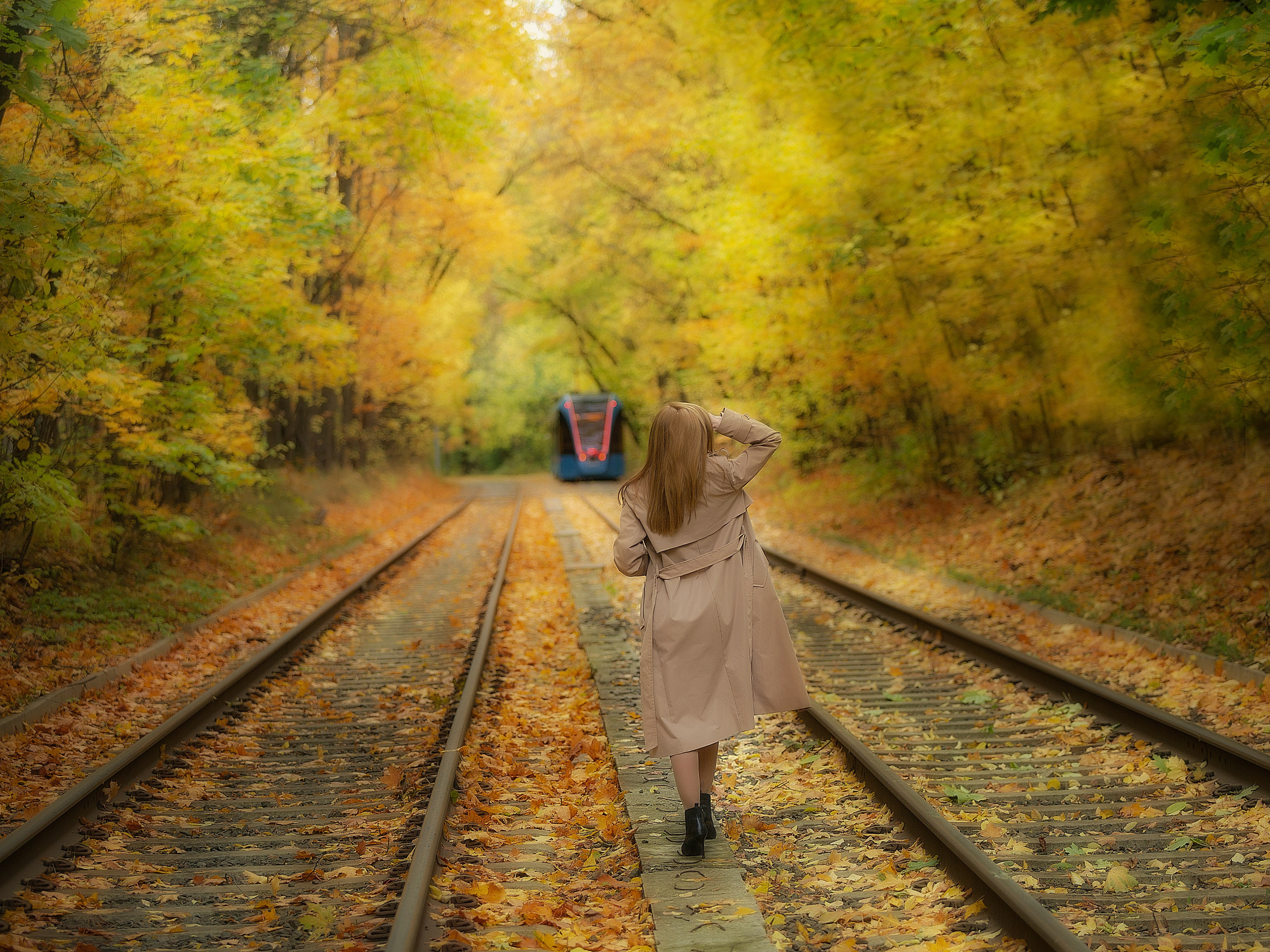 Улица & природа. Модель Москва каталожная и творческая съемка Anna Antlers