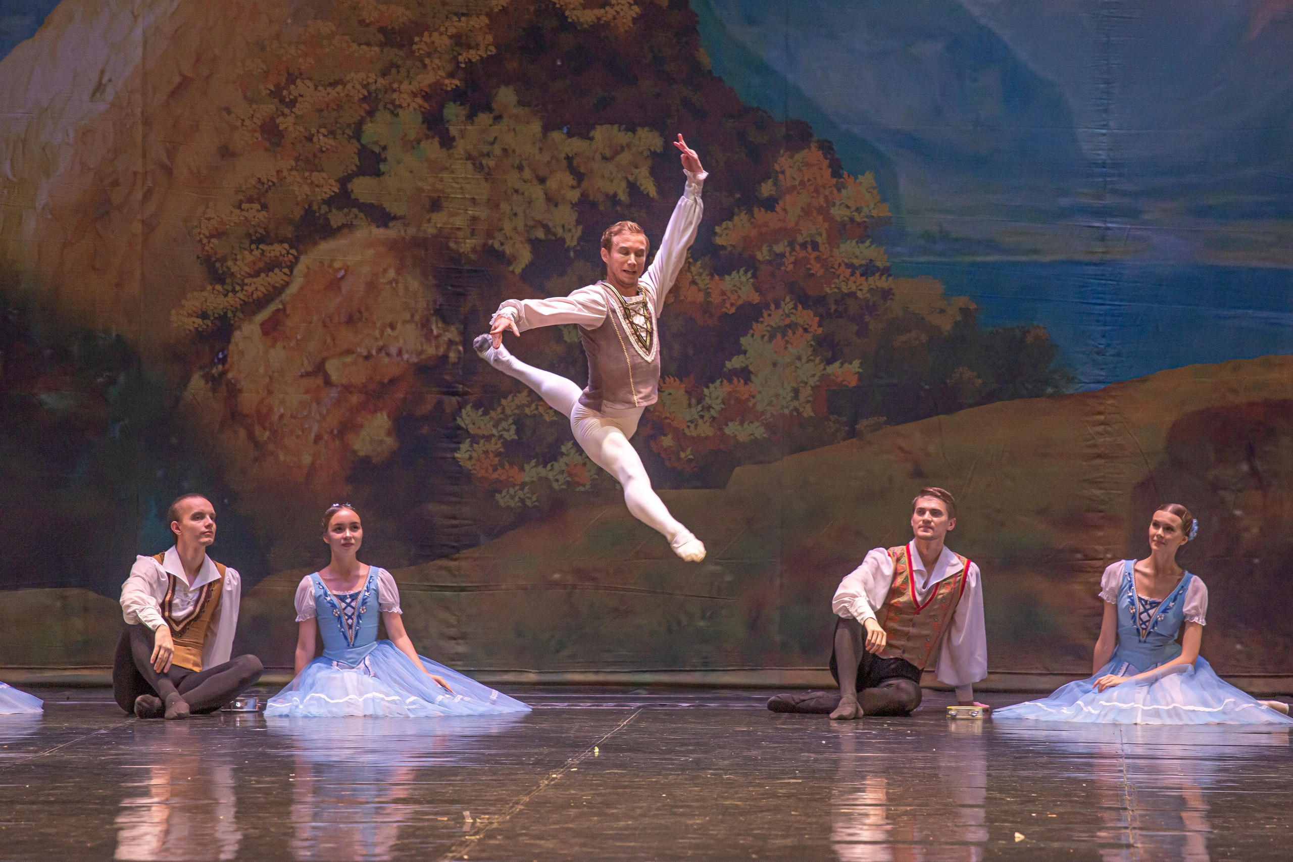 Жизель балет Марийского театра оперы и балета на сцене Зимнего театра. Фотограф в Сочи Юрий Шептаев