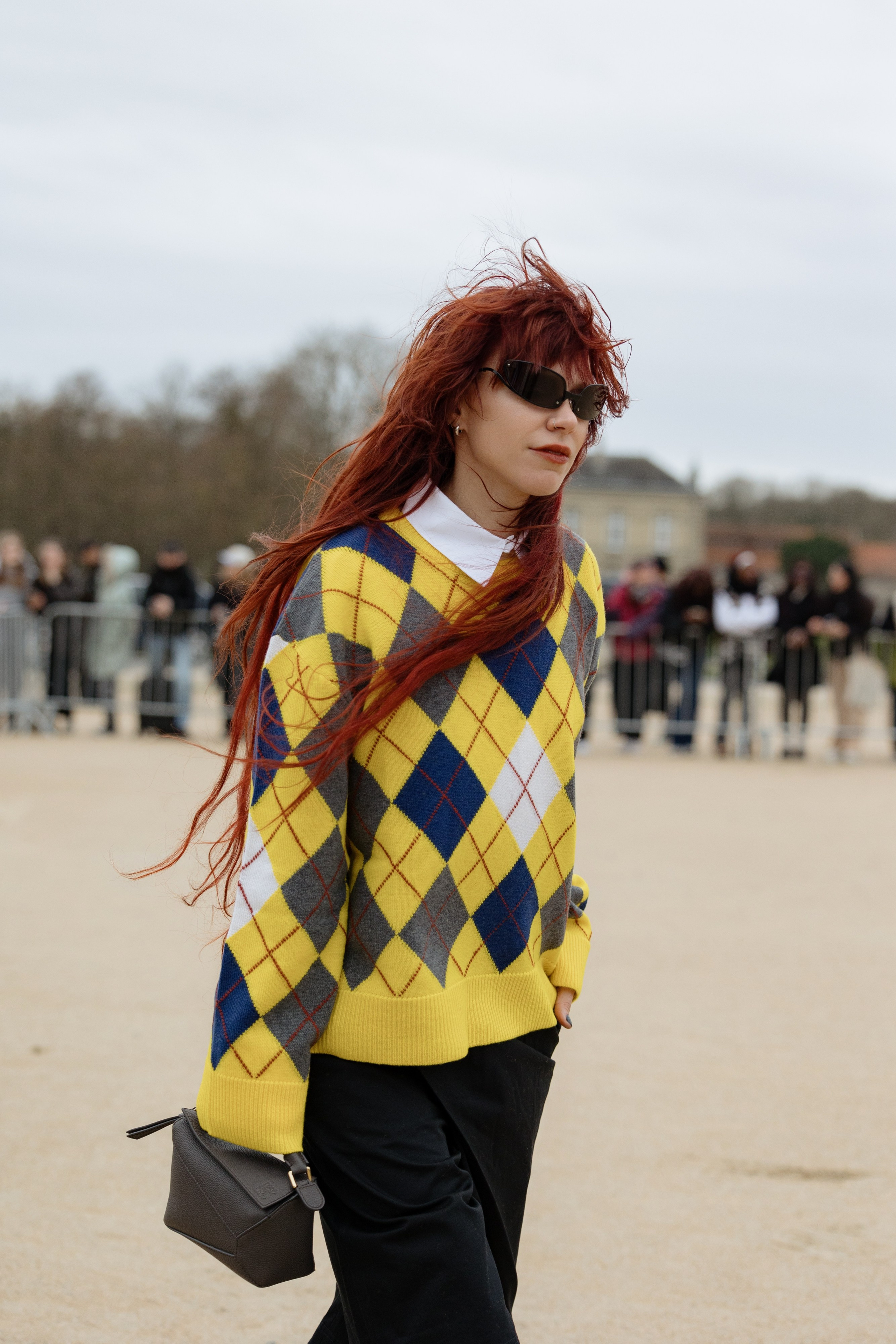 LOEWE PFW WOMENSWEAR FALL-WINTER 24/25. Photographer in Milan Ivan Goncharov