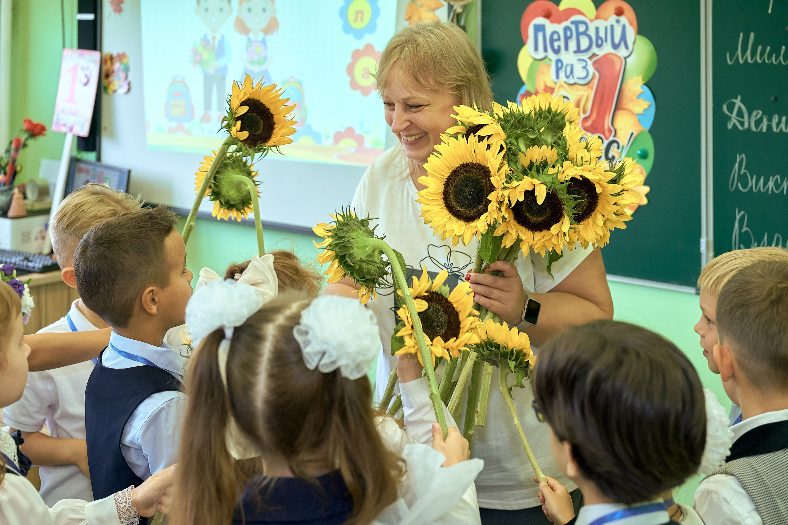 ПЕРВОКЛАШКИ апрелевской школы № 3. Школьный и семейный фотограф, Одинцово